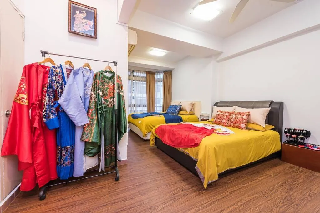 Bed in Fahrenheit88-Korea Theme Bukit Bintang Kuala Lumpur 2R2B 6Pax