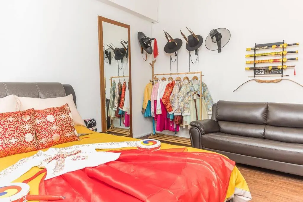 Bed in Fahrenheit88-Korea Theme Bukit Bintang Kuala Lumpur 2R2B 6Pax