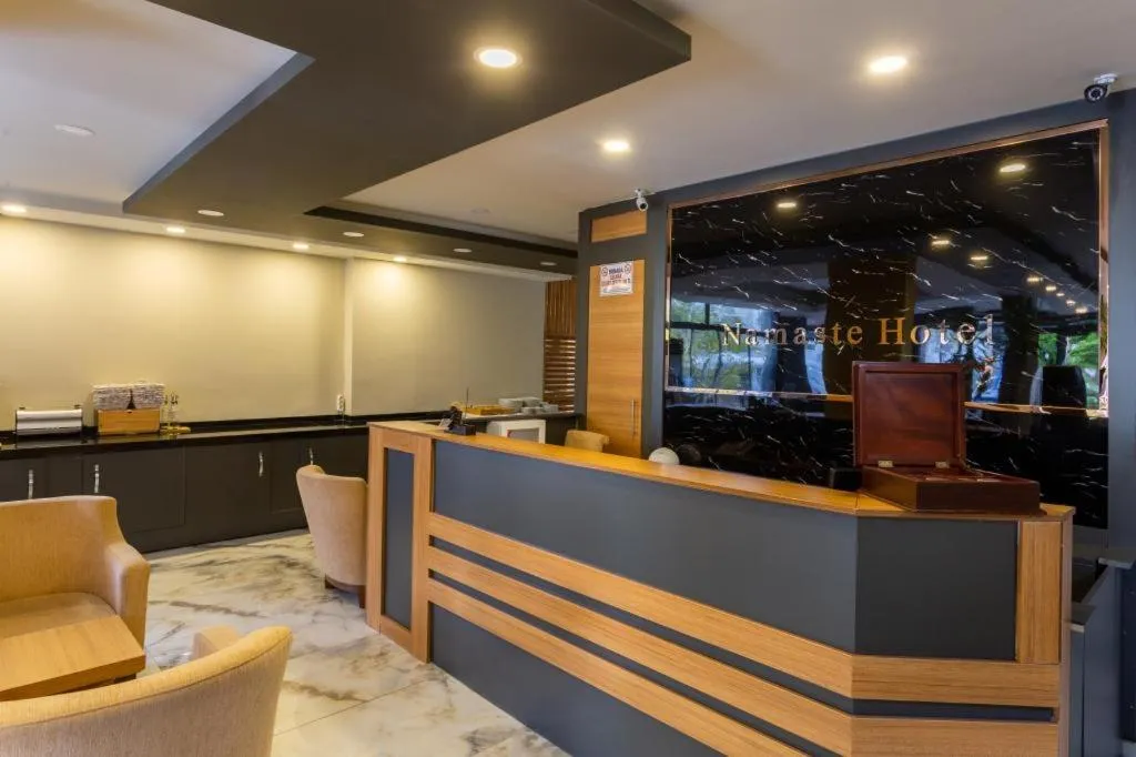 Lobby or reception in Namaste Otel