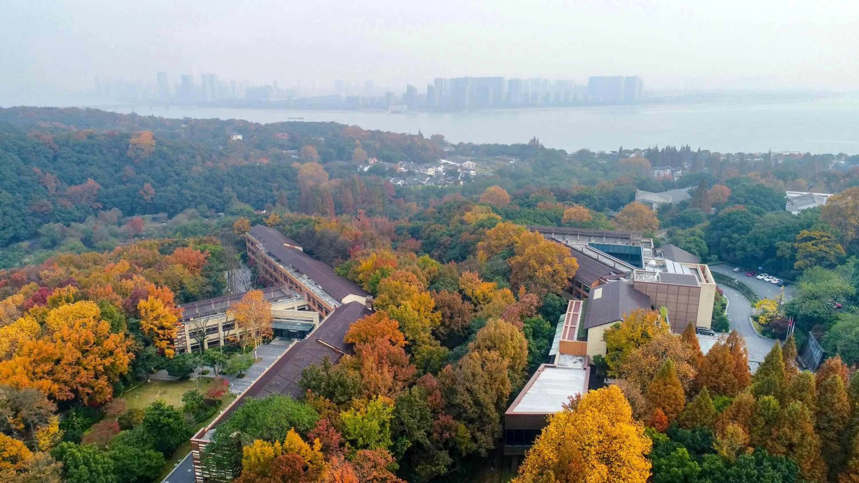 Bird's eye view in Millennium Resort Hangzhou