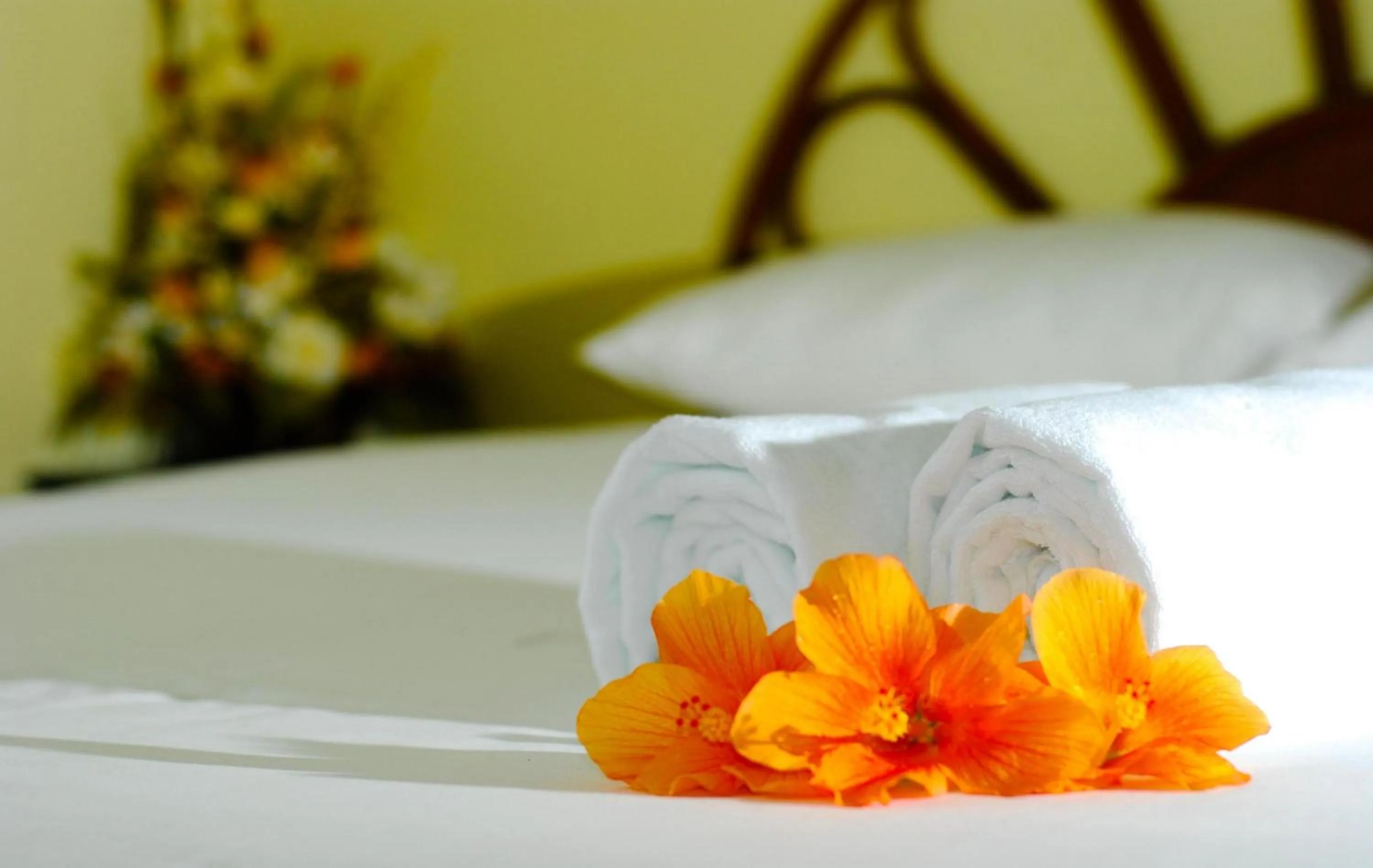 Bed in RUMBIA RESORT VILLA Paka Terengganu