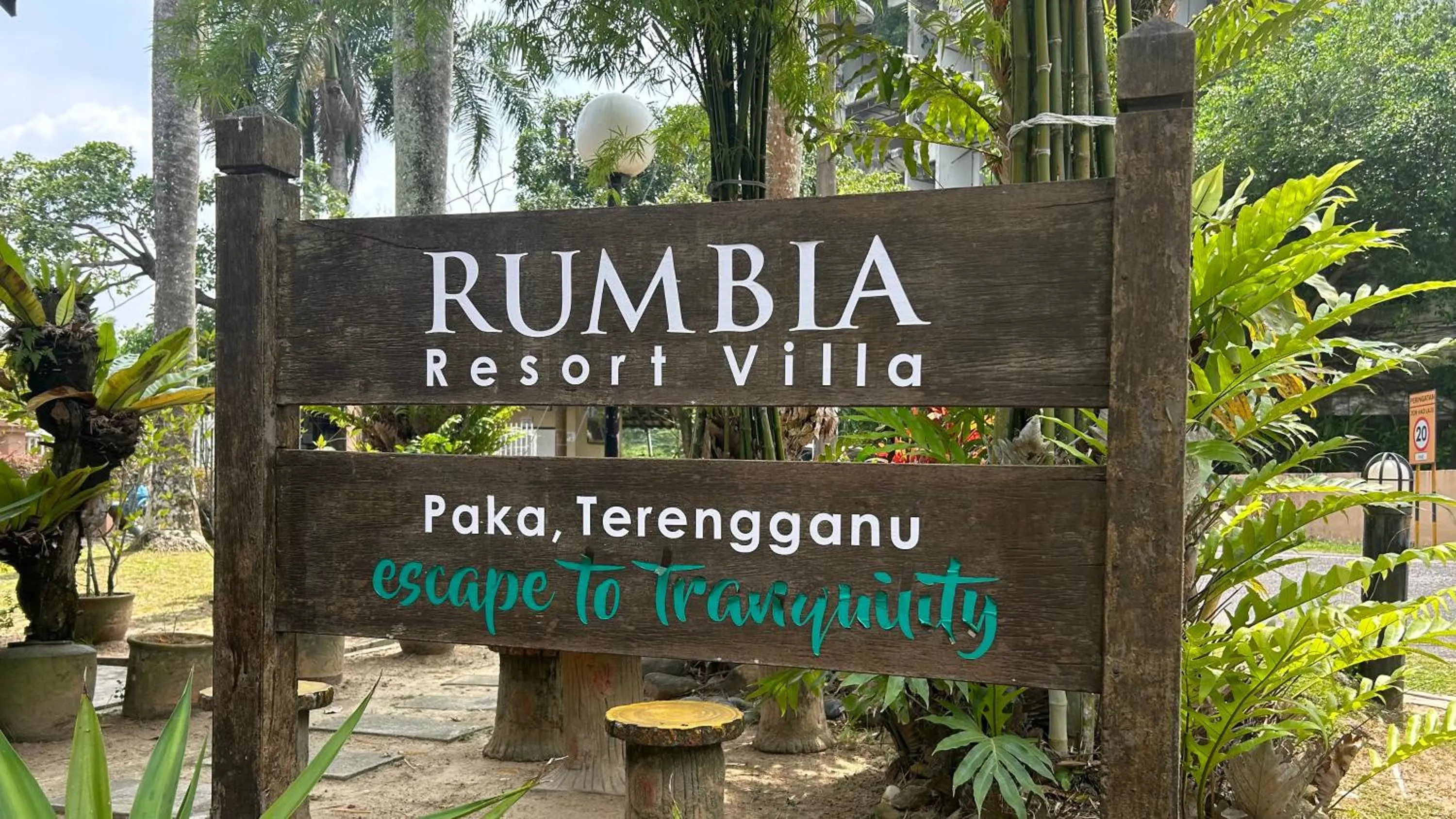Property logo or sign in RUMBIA RESORT VILLA Paka Terengganu