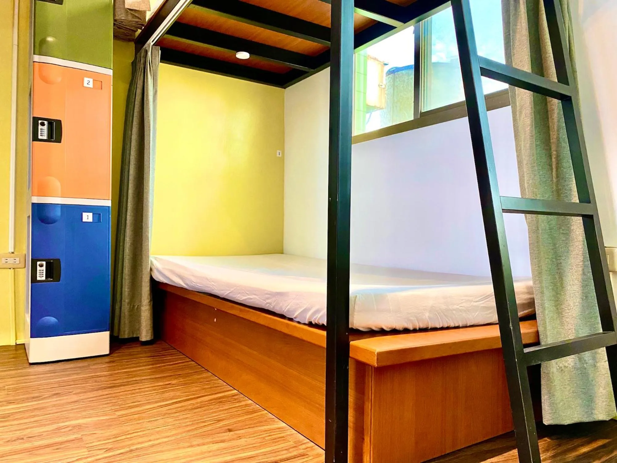 bunk bed, Bed in 澎湖北吉光背包客民宿 Bayhouse Hostel Penghu