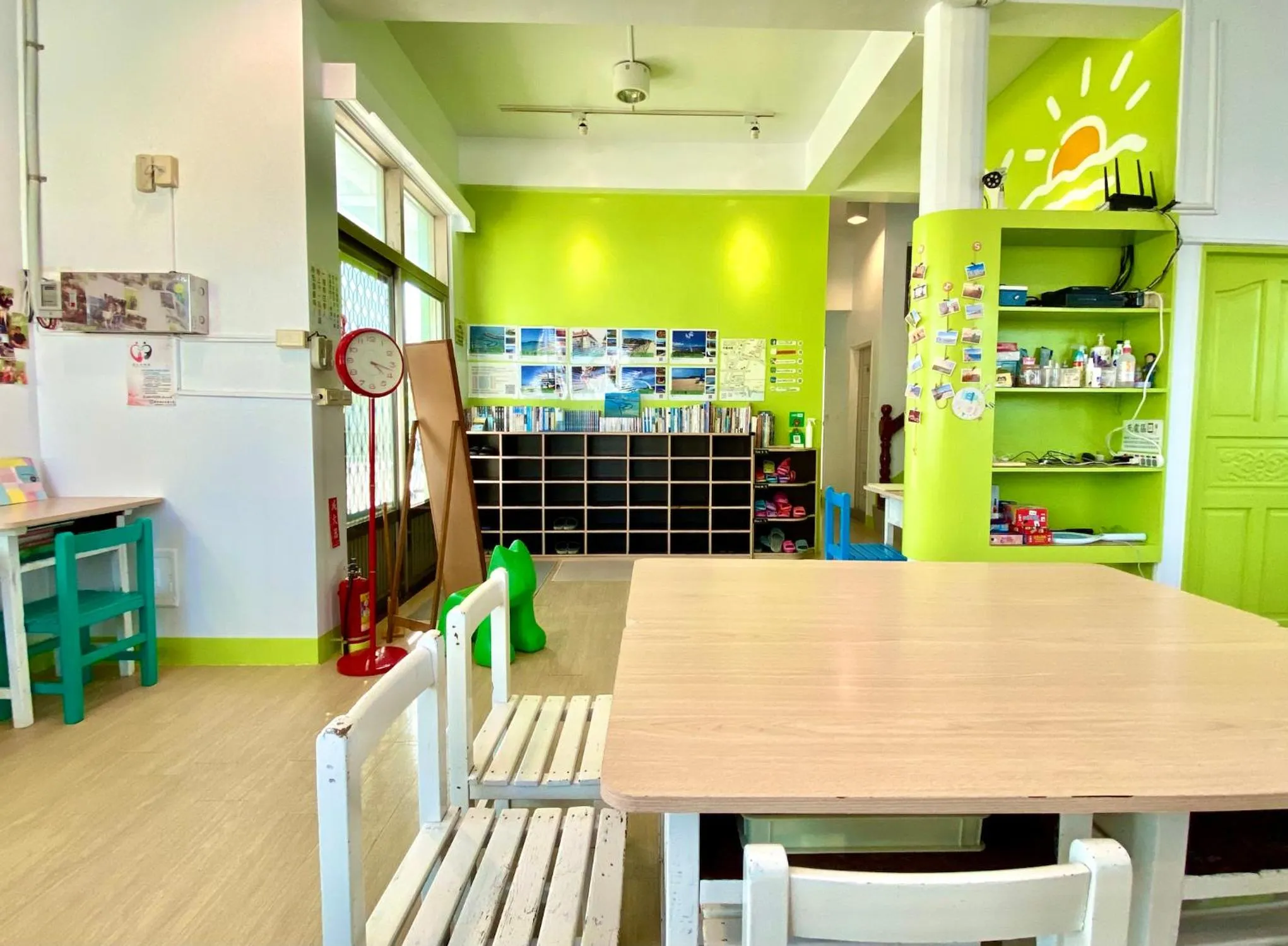 Living room in 澎湖北吉光背包客民宿 Bayhouse Hostel Penghu