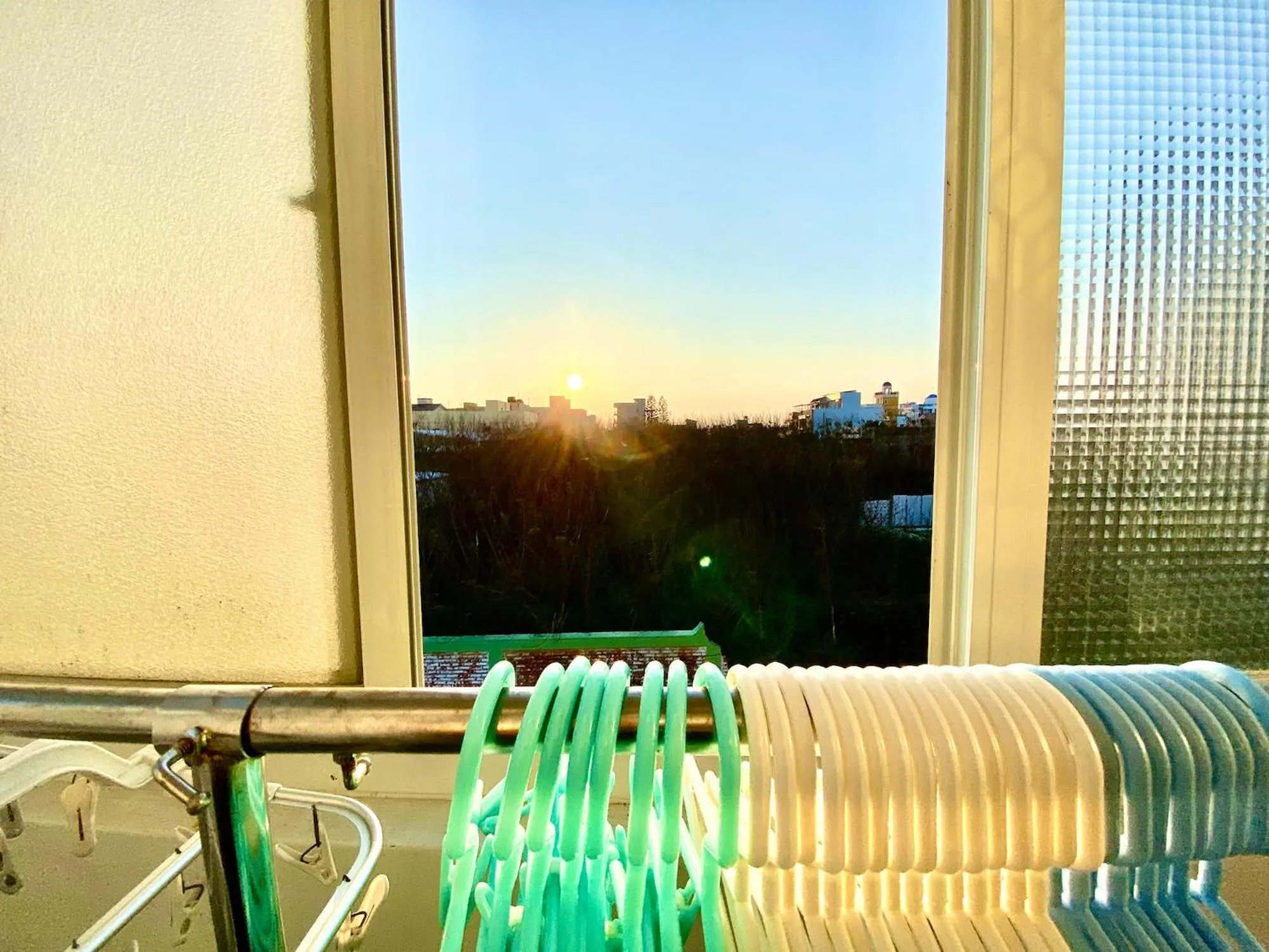 Balcony/Terrace in 澎湖北吉光背包客民宿 Bayhouse Hostel Penghu