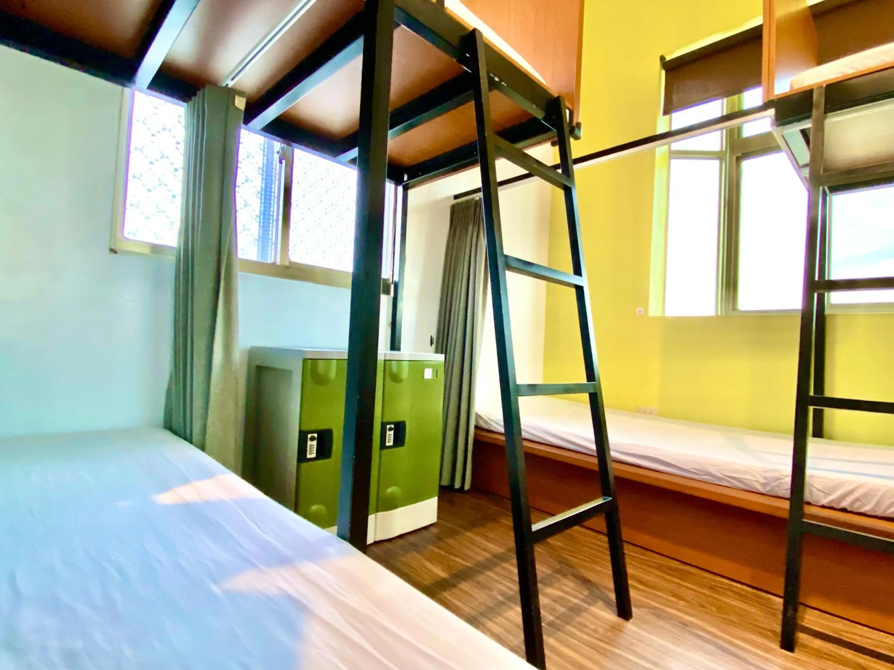 bunk bed, Bed in 澎湖北吉光背包客民宿 Bayhouse Hostel Penghu