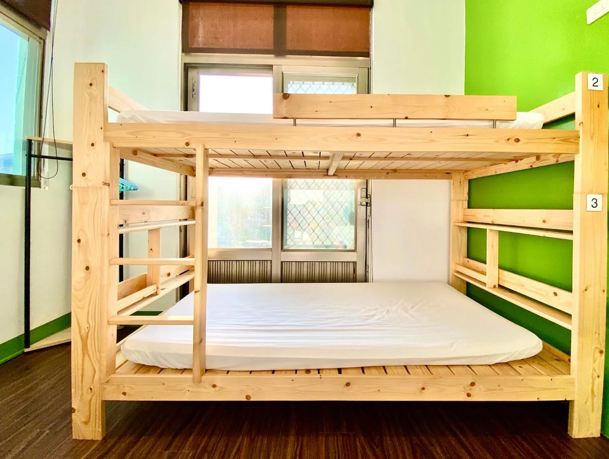 bunk bed, Bed in 澎湖北吉光背包客民宿 Bayhouse Hostel Penghu