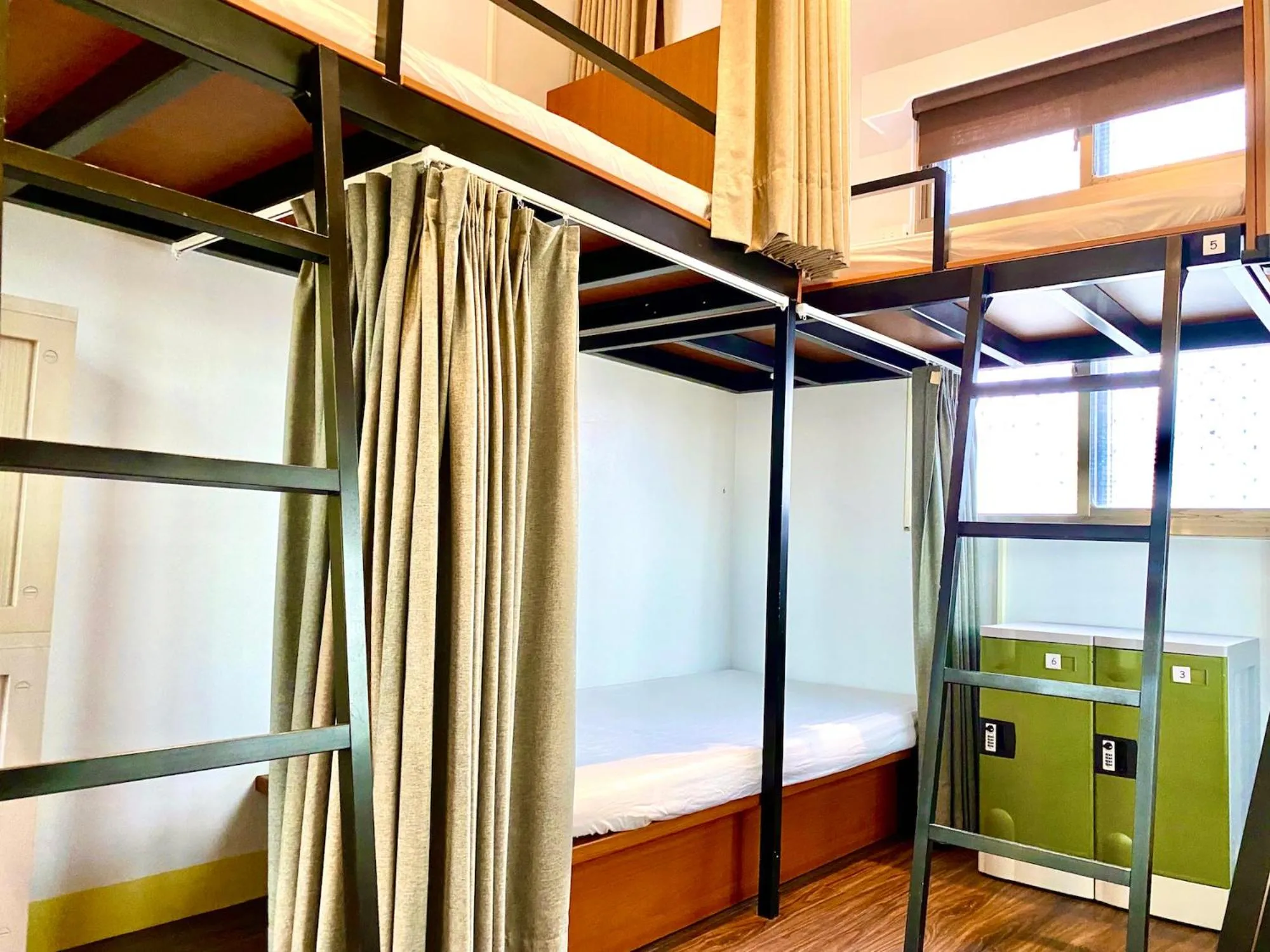 bunk bed, Bed in 澎湖北吉光背包客民宿 Bayhouse Hostel Penghu