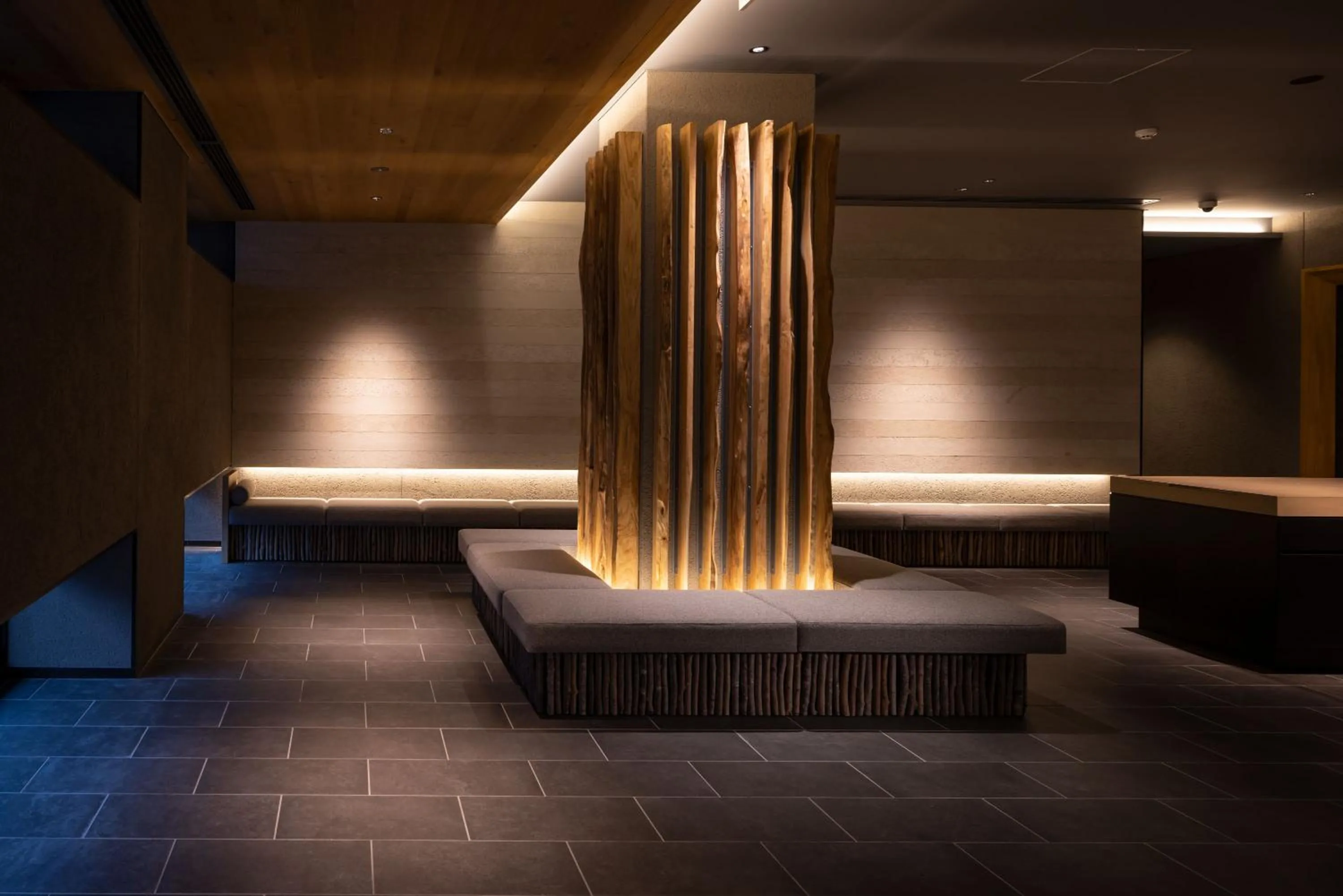 Lobby or reception in Minakami Onsen Aratashi Minakami