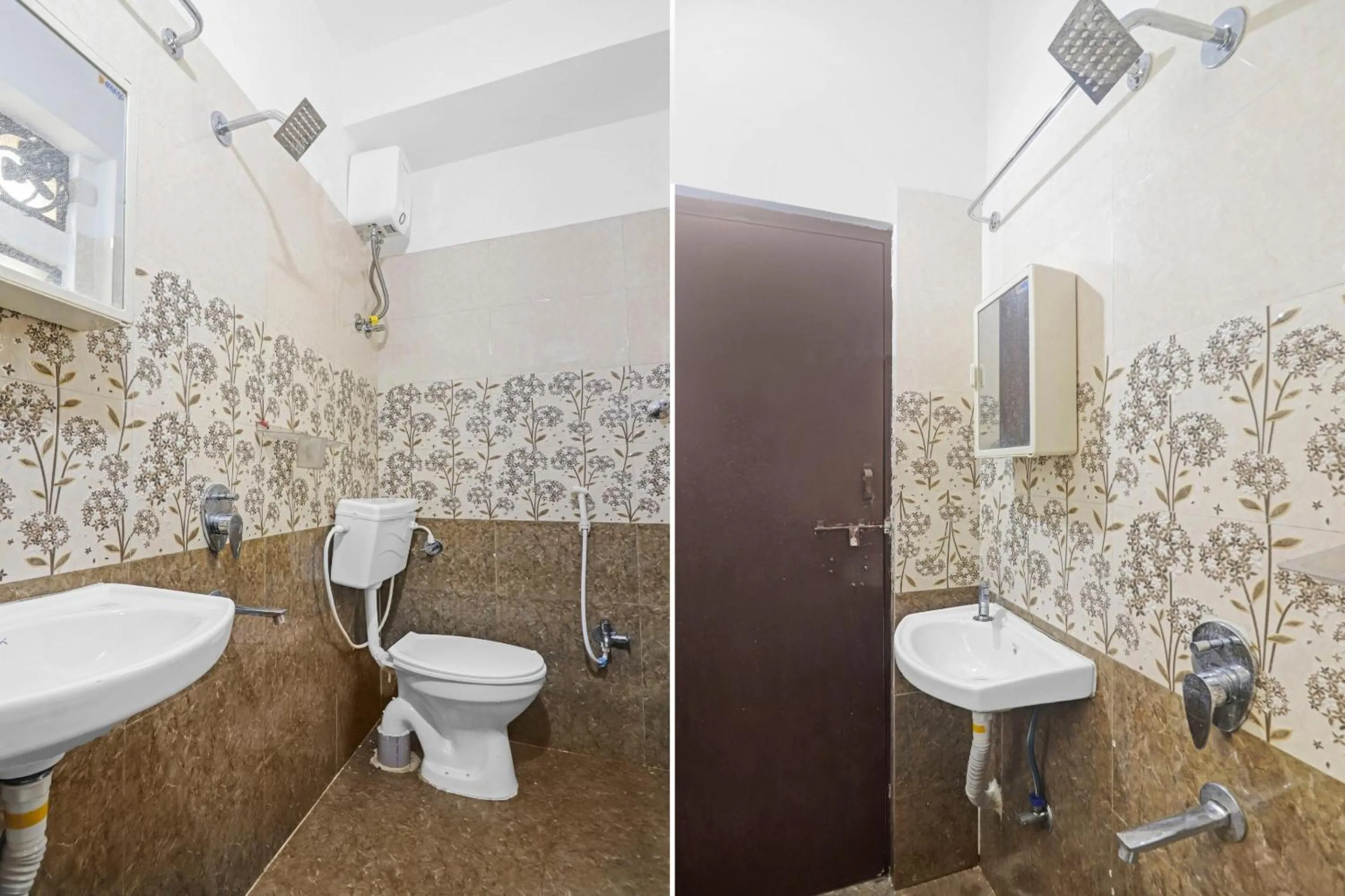 Bathroom in Super Hotel O Honey Heights Near Botanical Garden