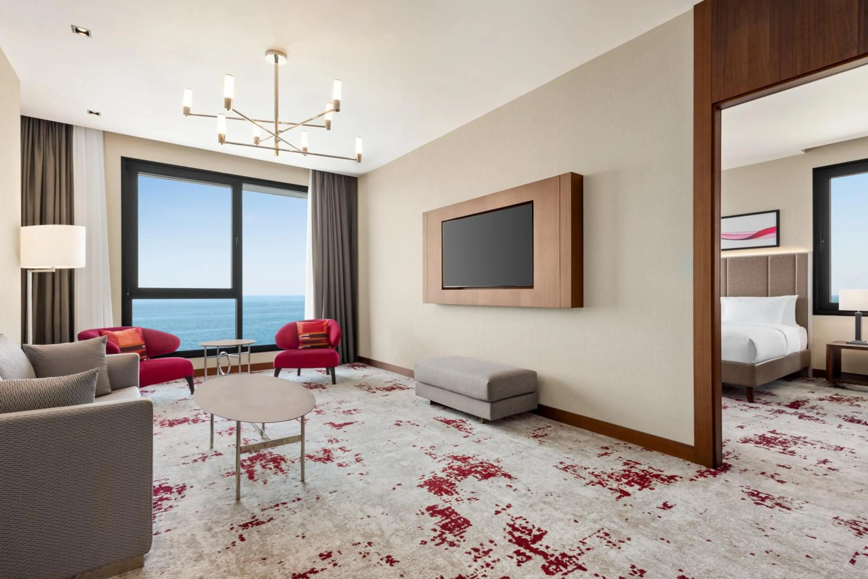 Seating area in Ramada by Wyndham Rize Findikli