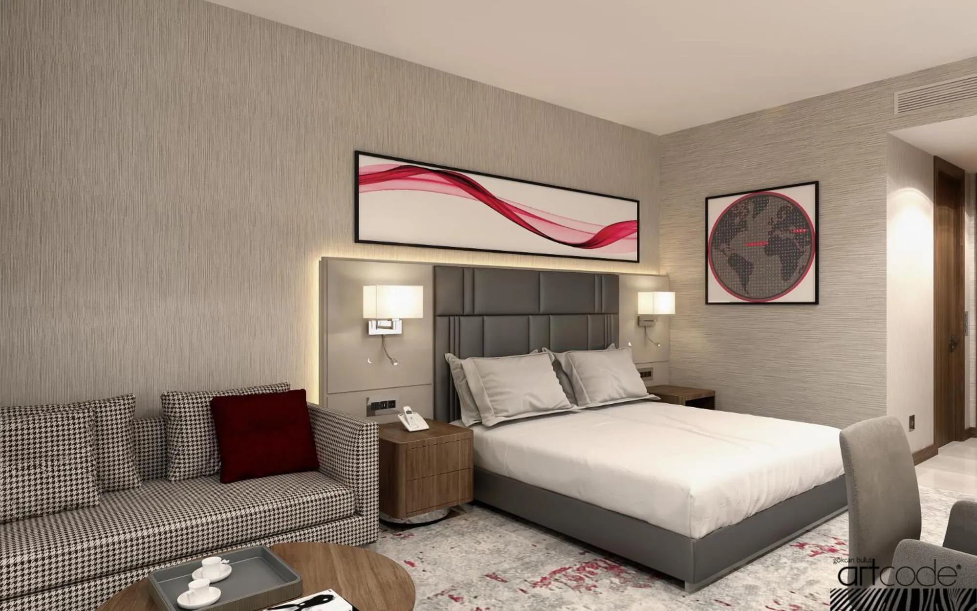 Bed in Ramada by Wyndham Rize Findikli