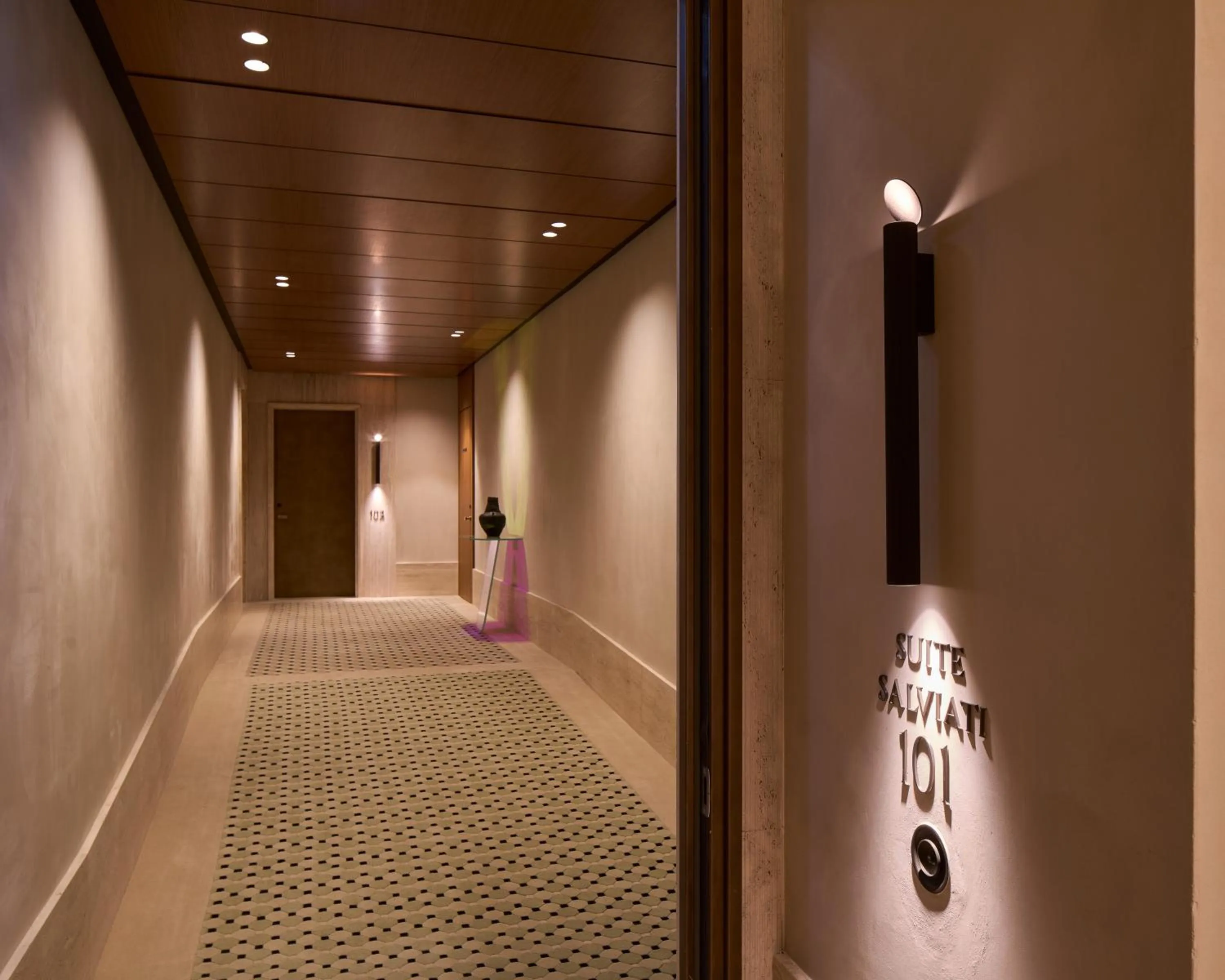 Bedroom in Six Senses Rome