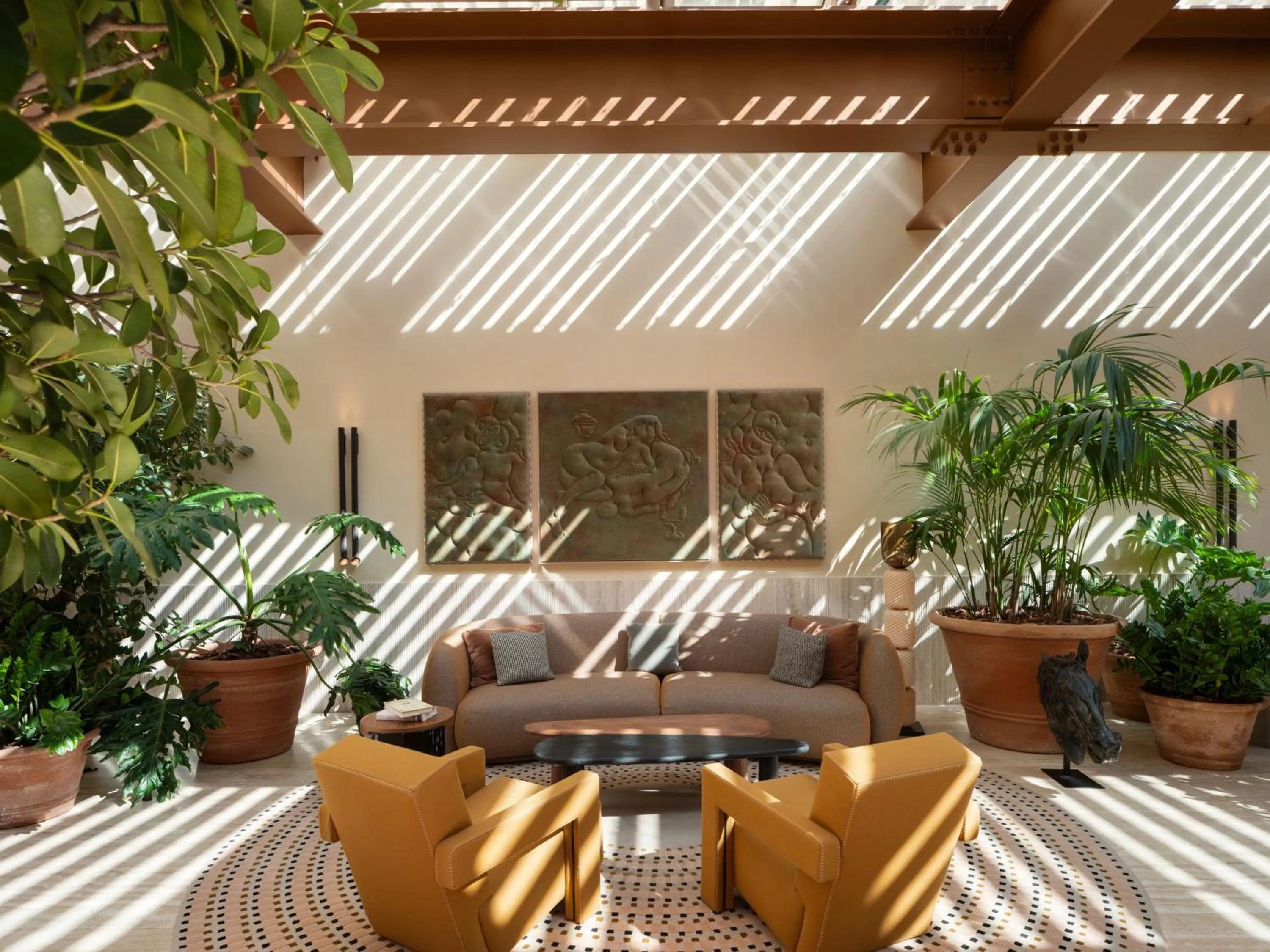 Decorative detail in Six Senses Rome