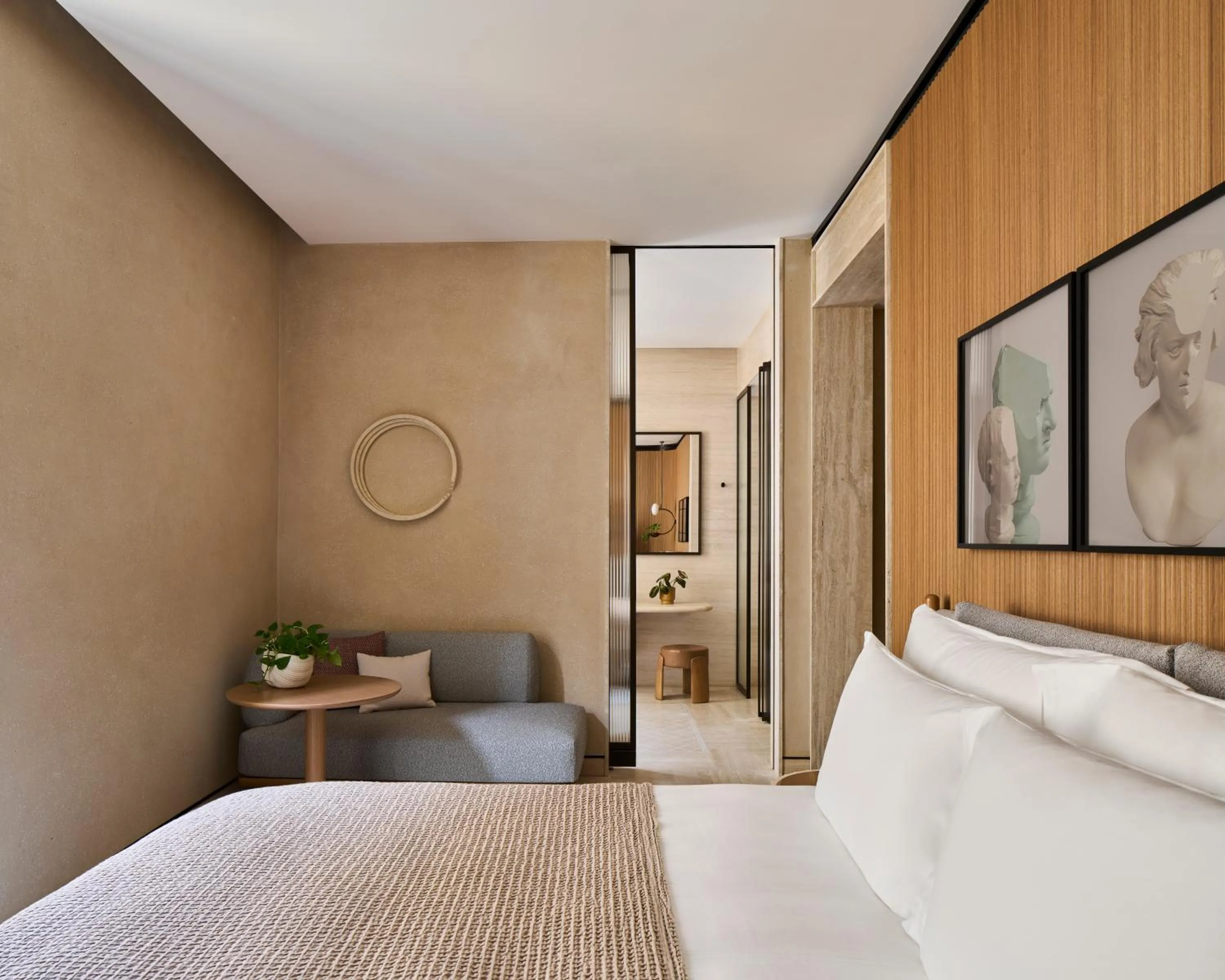 Bedroom, Bed in Six Senses Rome