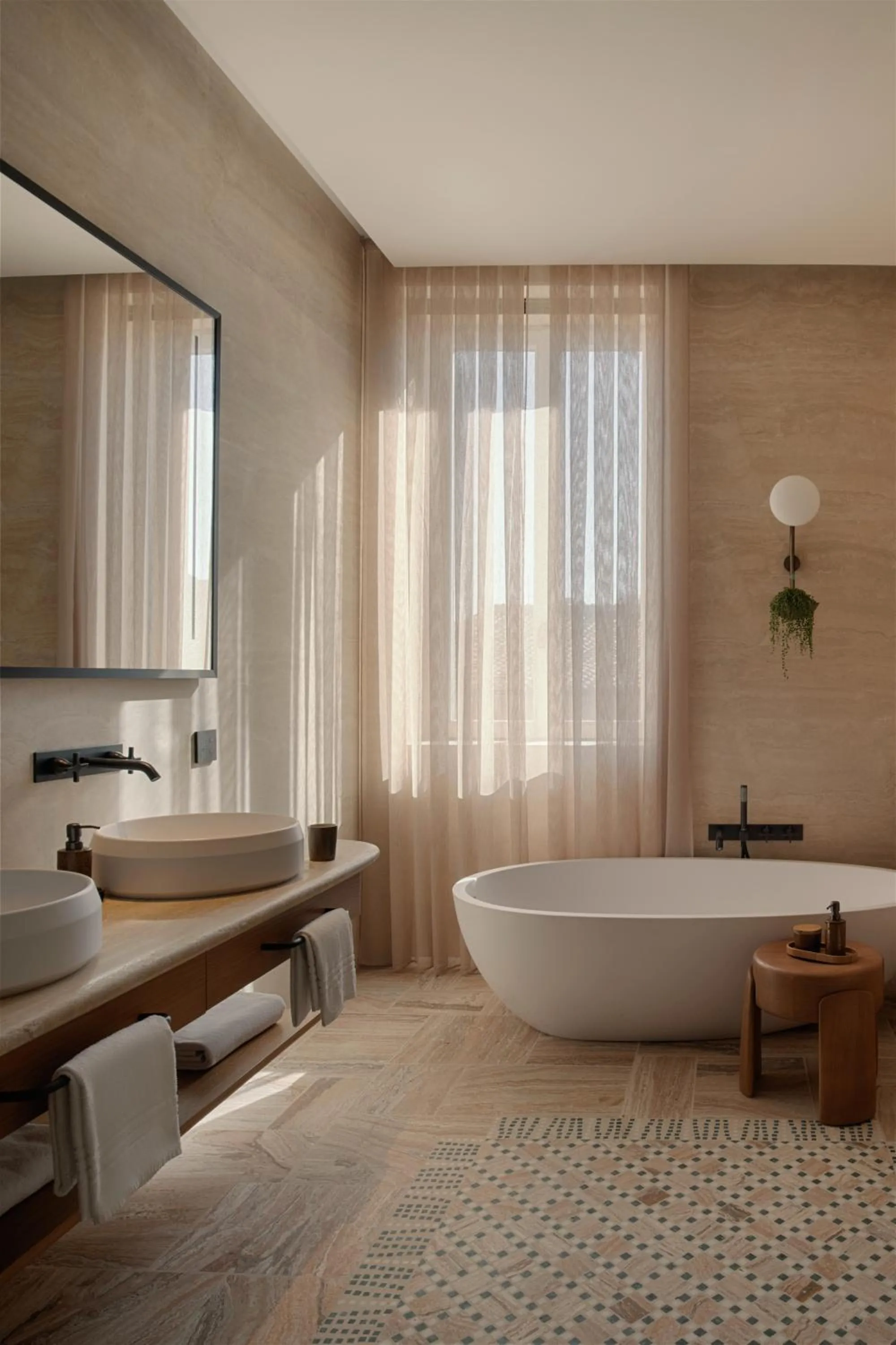 Bathroom in Six Senses Rome