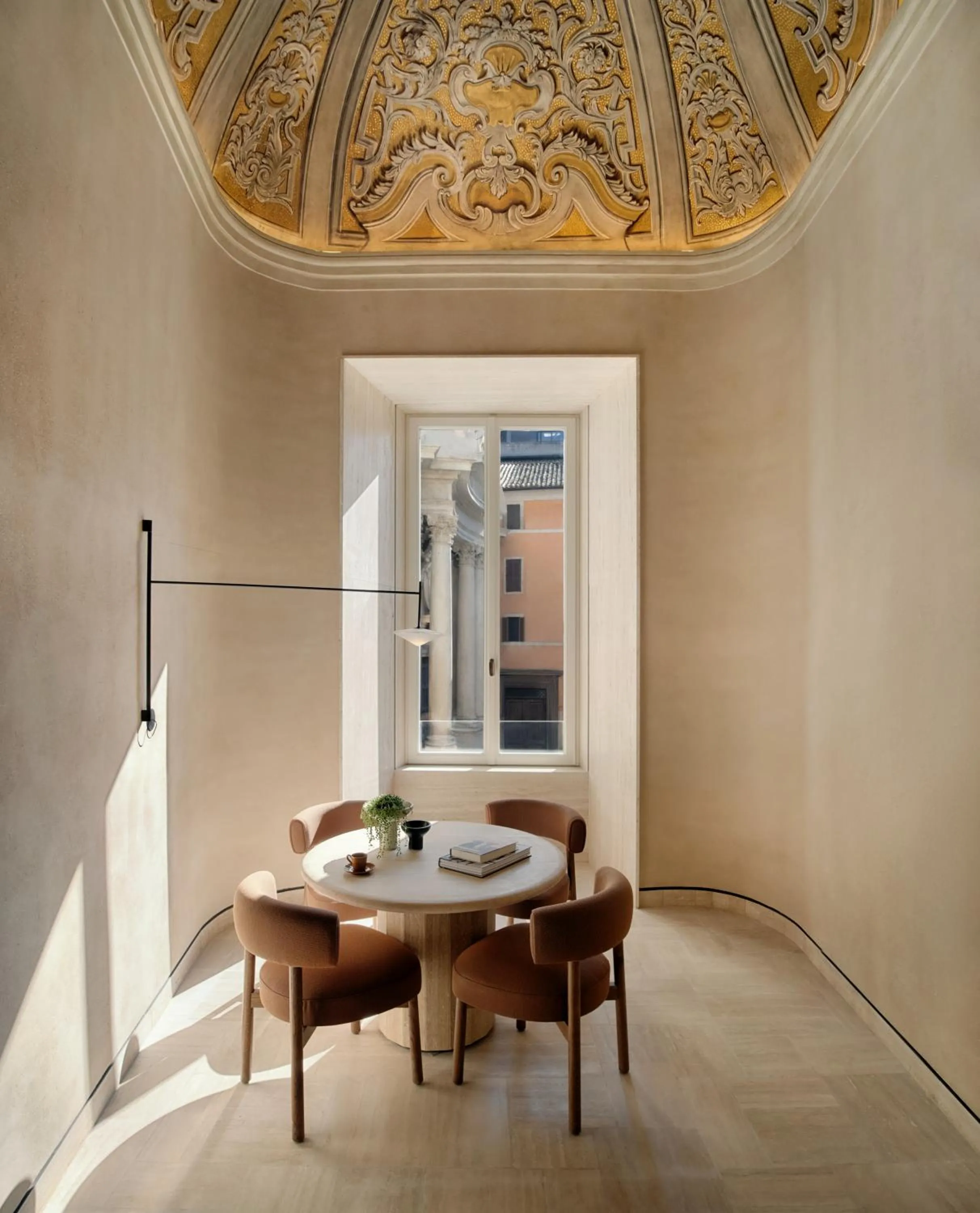 Seating area in Six Senses Rome