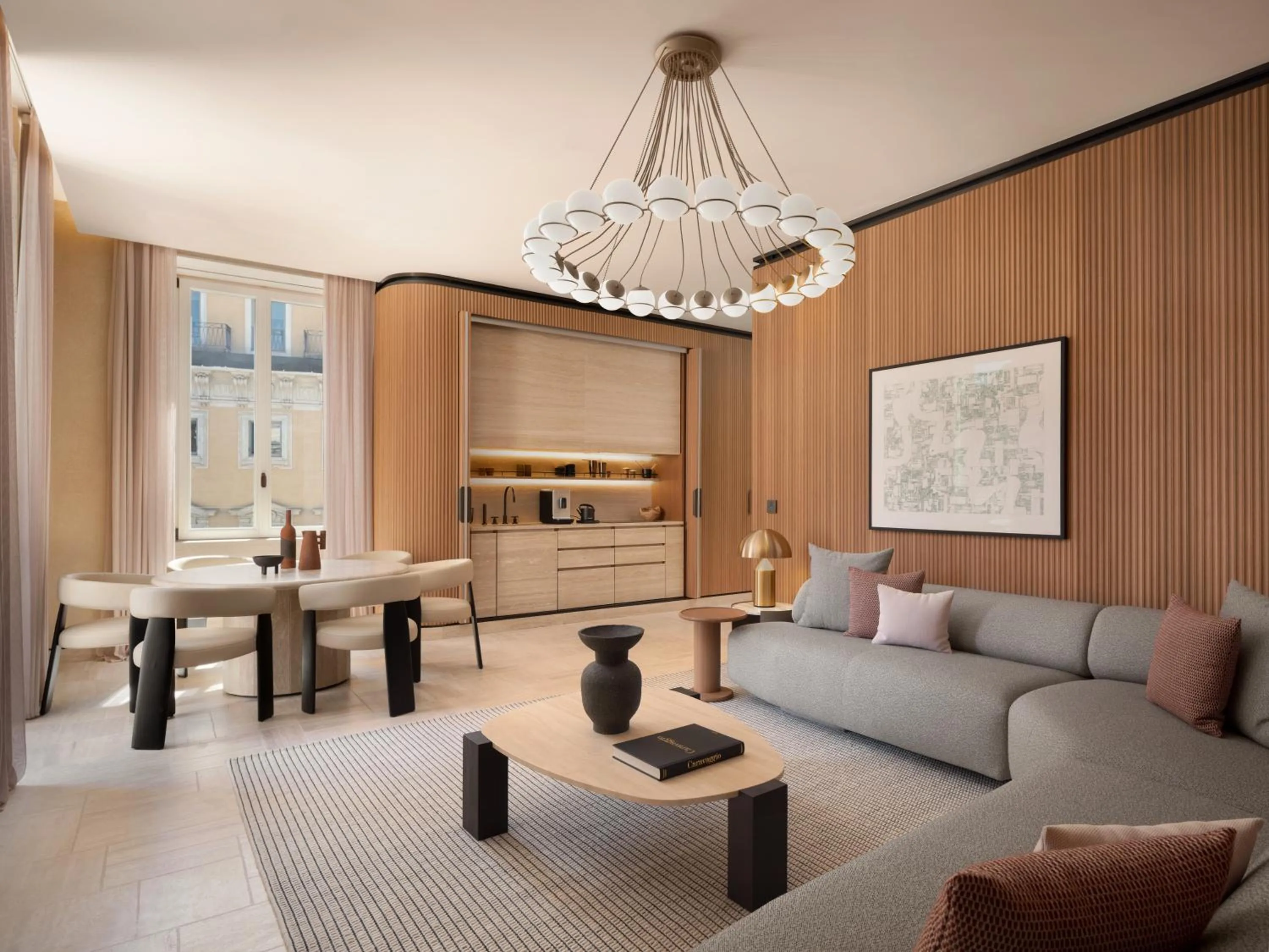 Living room in Six Senses Rome