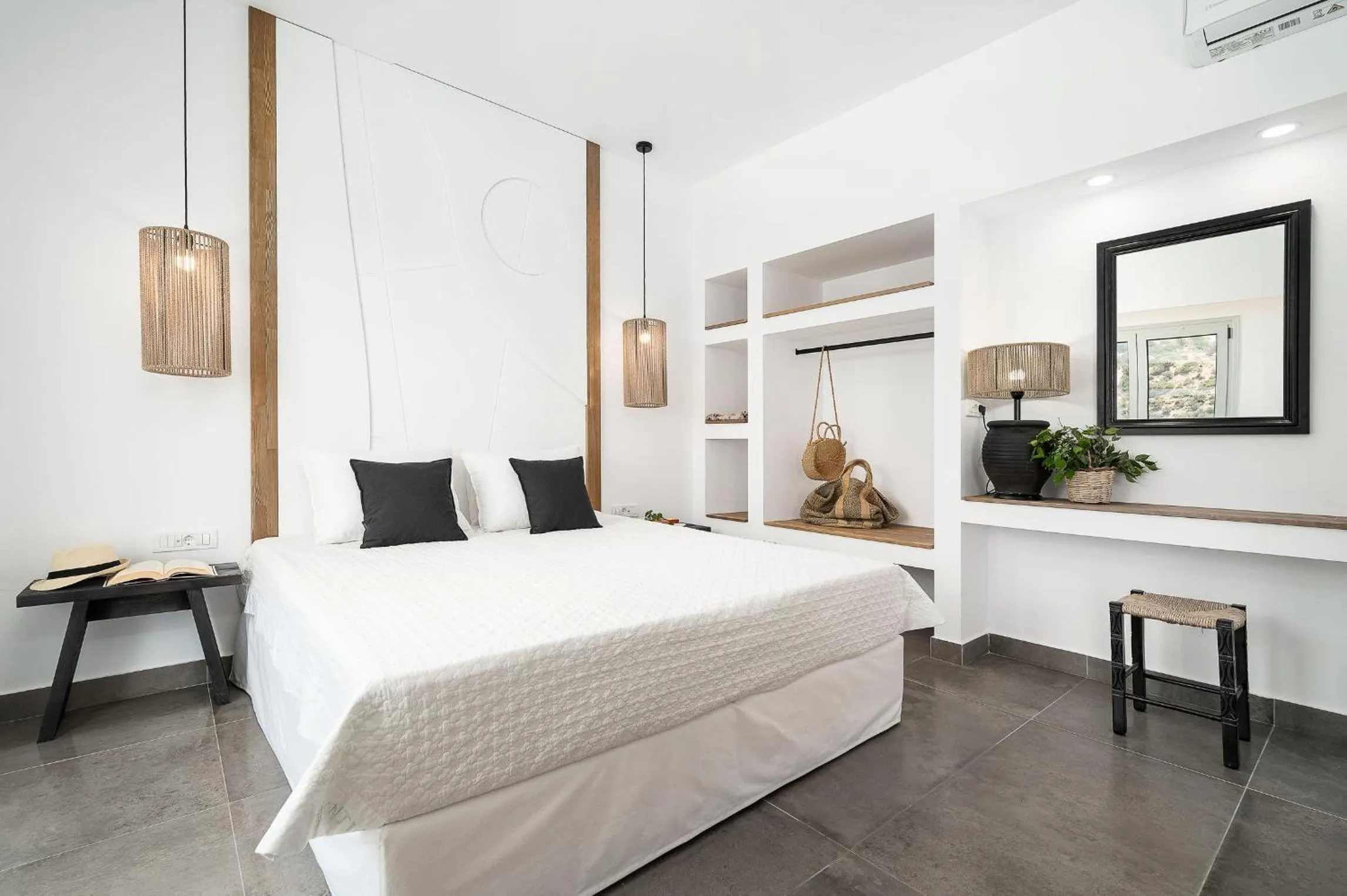 Bed in Stella Luxury Apartments