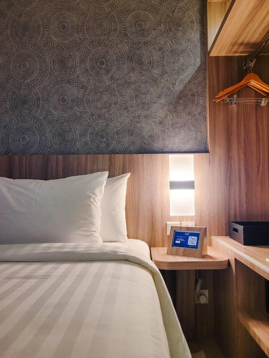 Bed in Aston Nagoya City Hotel