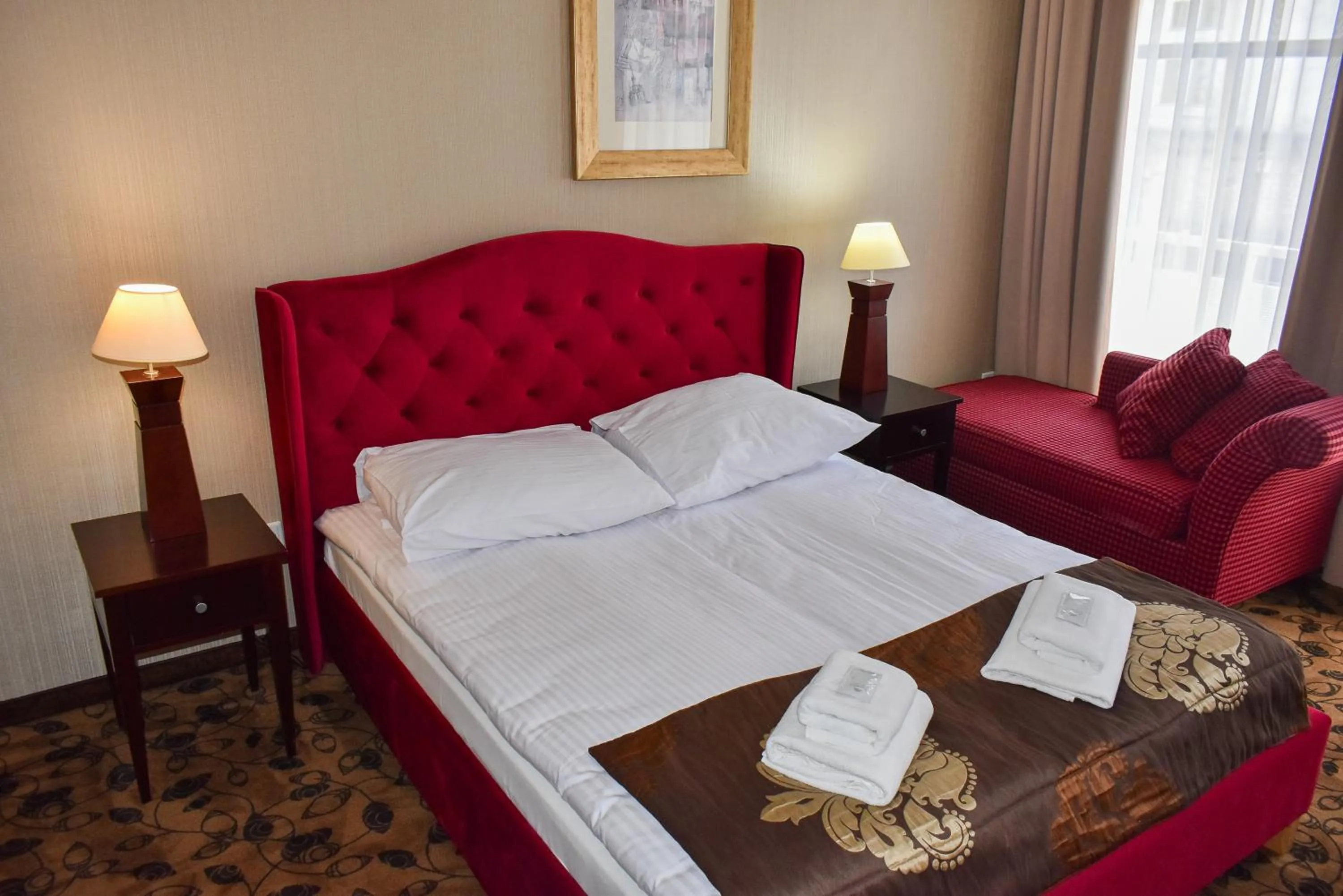 Photo of the whole room, Bed in Great Polonia Kraków Kazimierz