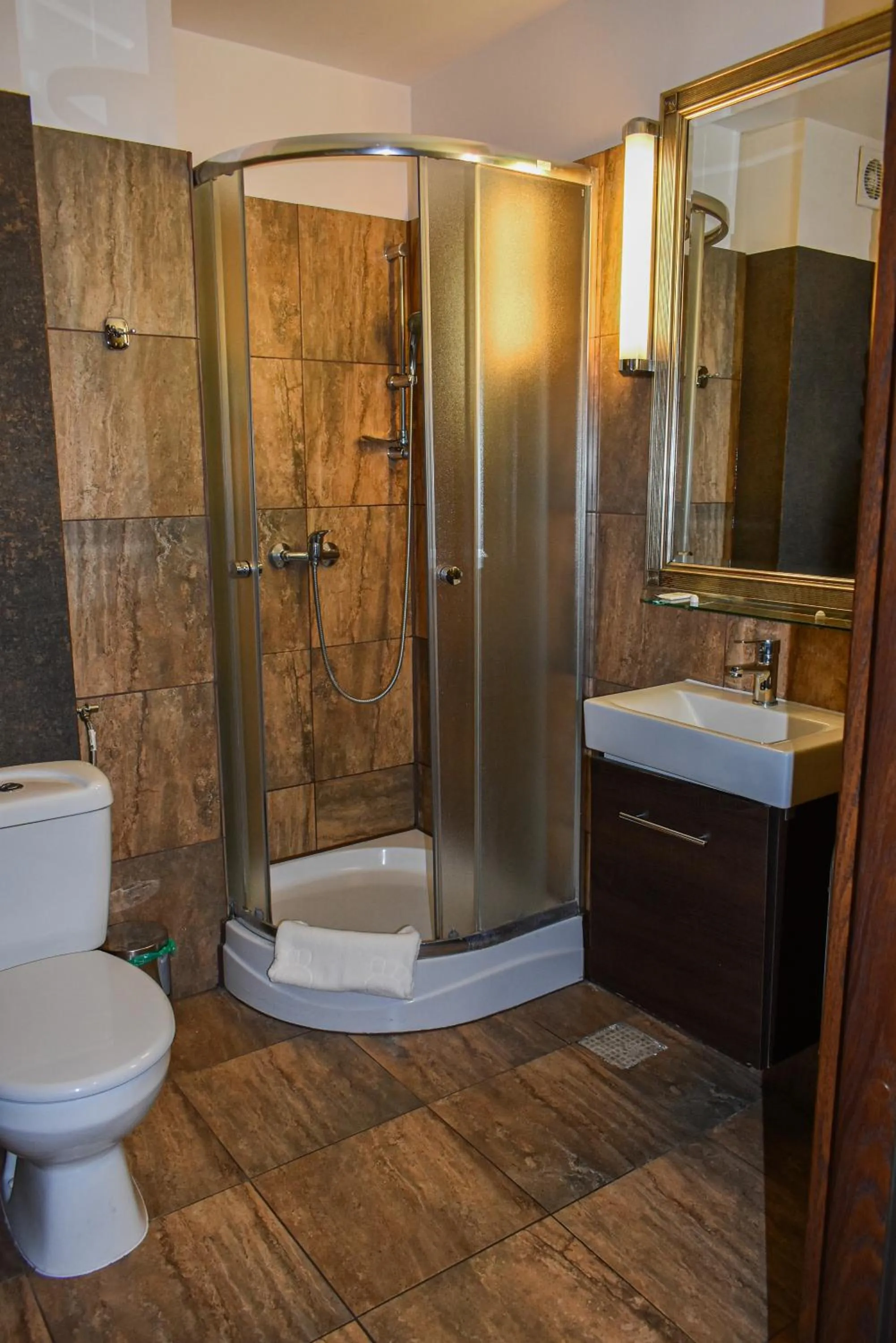 Bathroom in Great Polonia Kraków Kazimierz