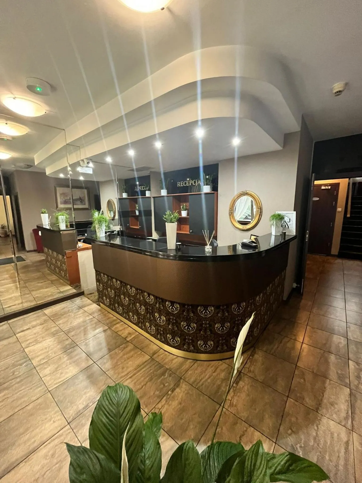 Lobby or reception in Great Polonia Kraków Kazimierz