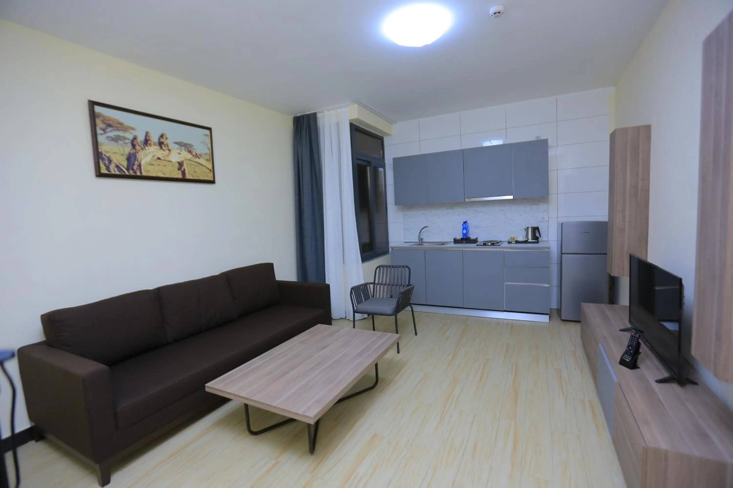 kitchen in Triple E Hotel and Spa