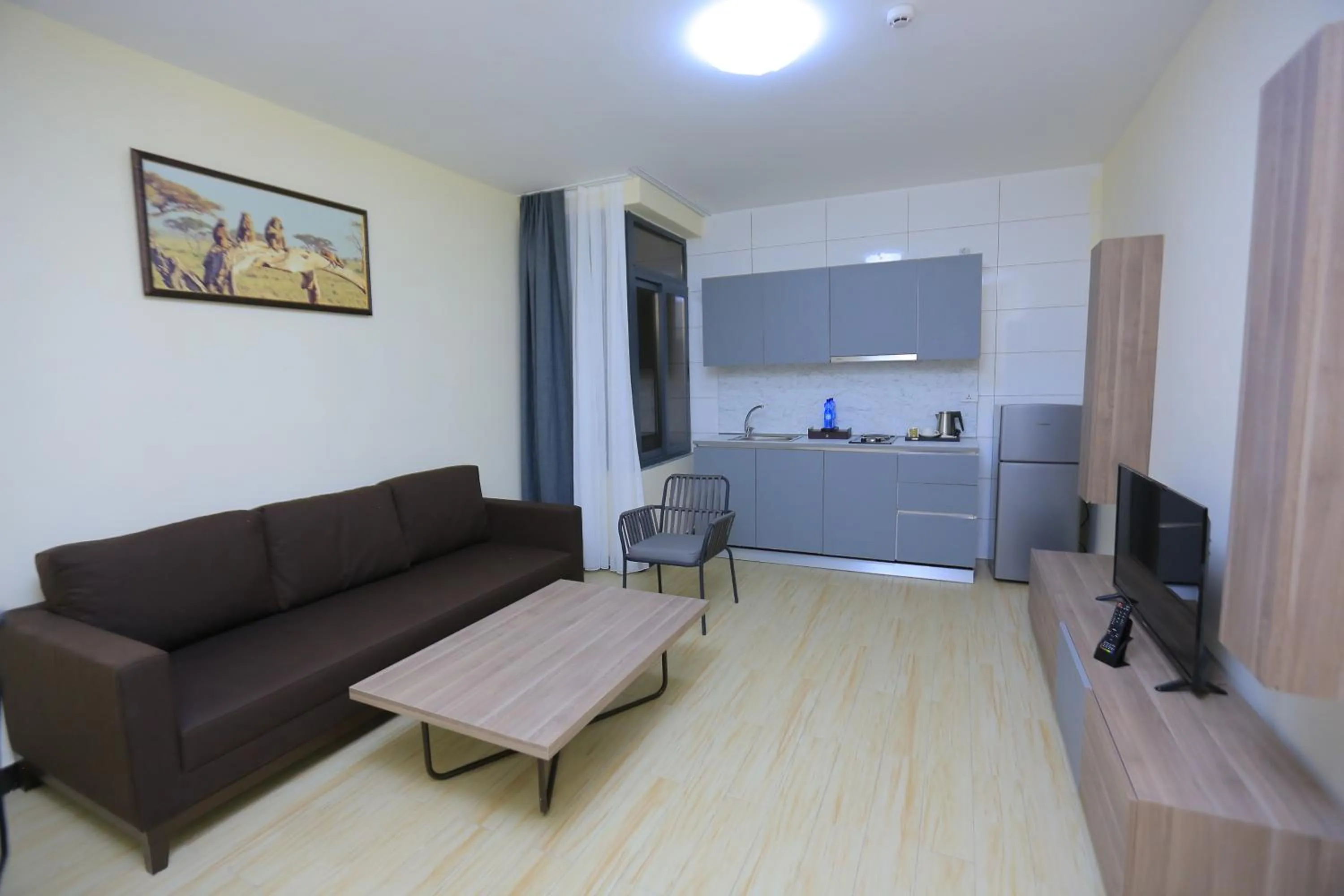 kitchen in Triple E Hotel and Spa