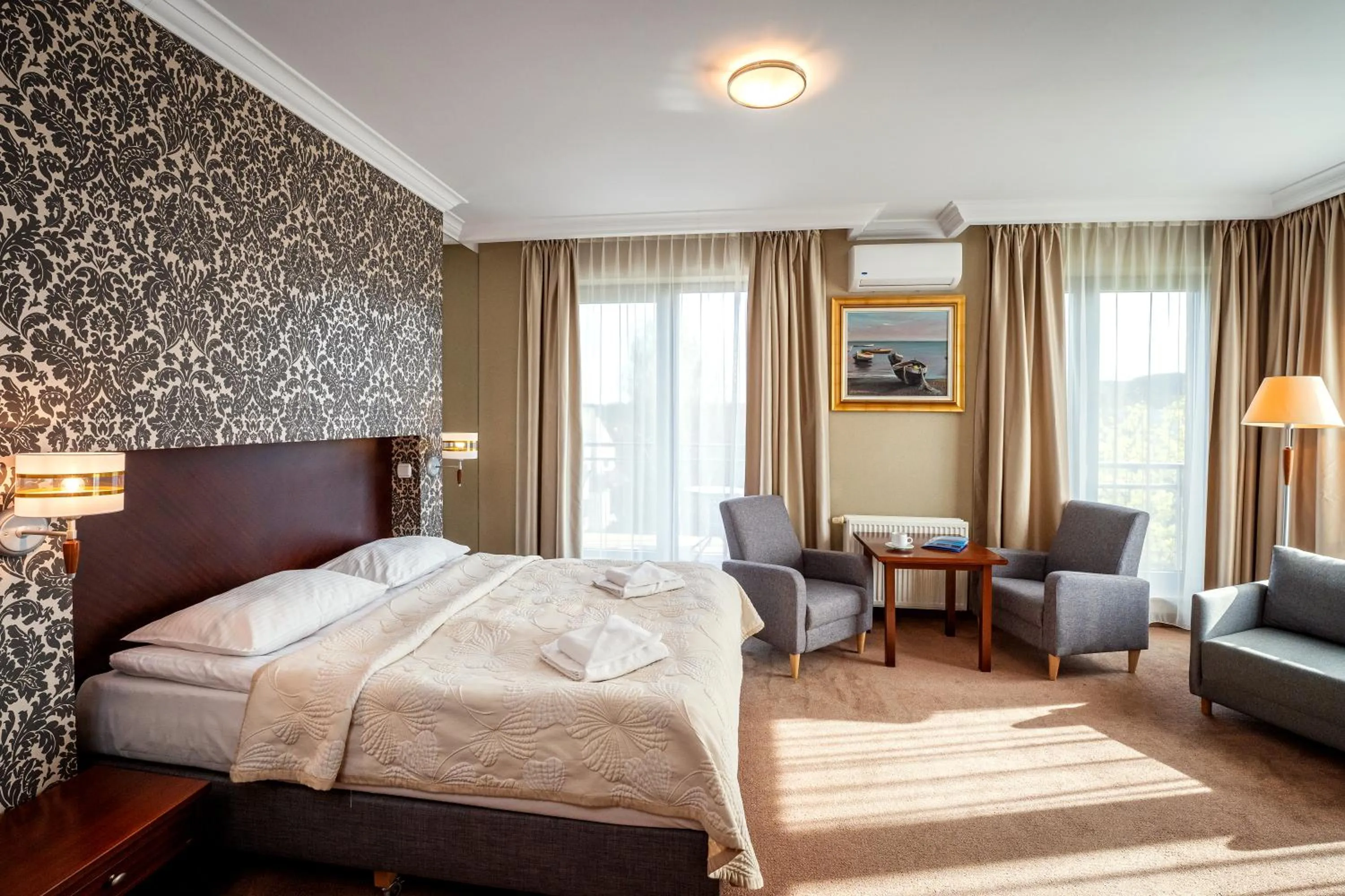 Bed in Hotel Kuracyjny Spa & Wellness