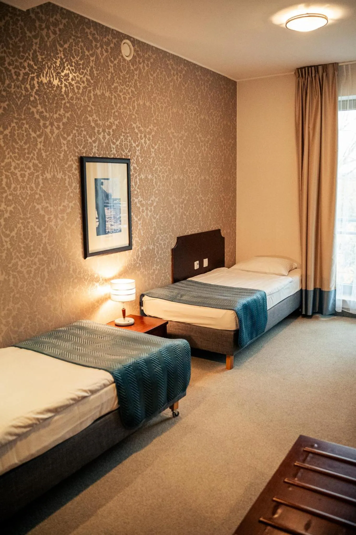 Bed in Hotel Kuracyjny Spa & Wellness