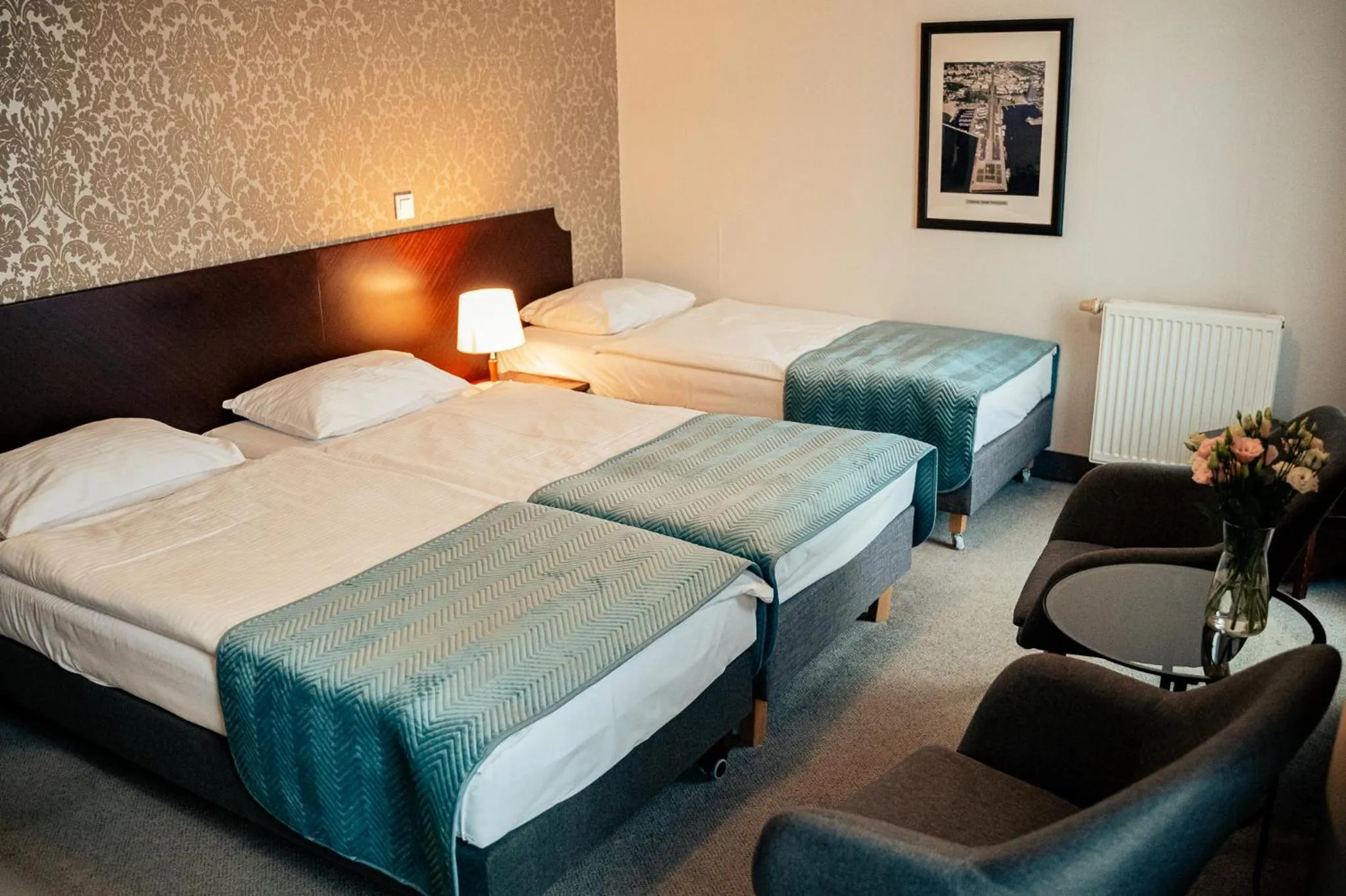 Bed in Hotel Kuracyjny Spa & Wellness