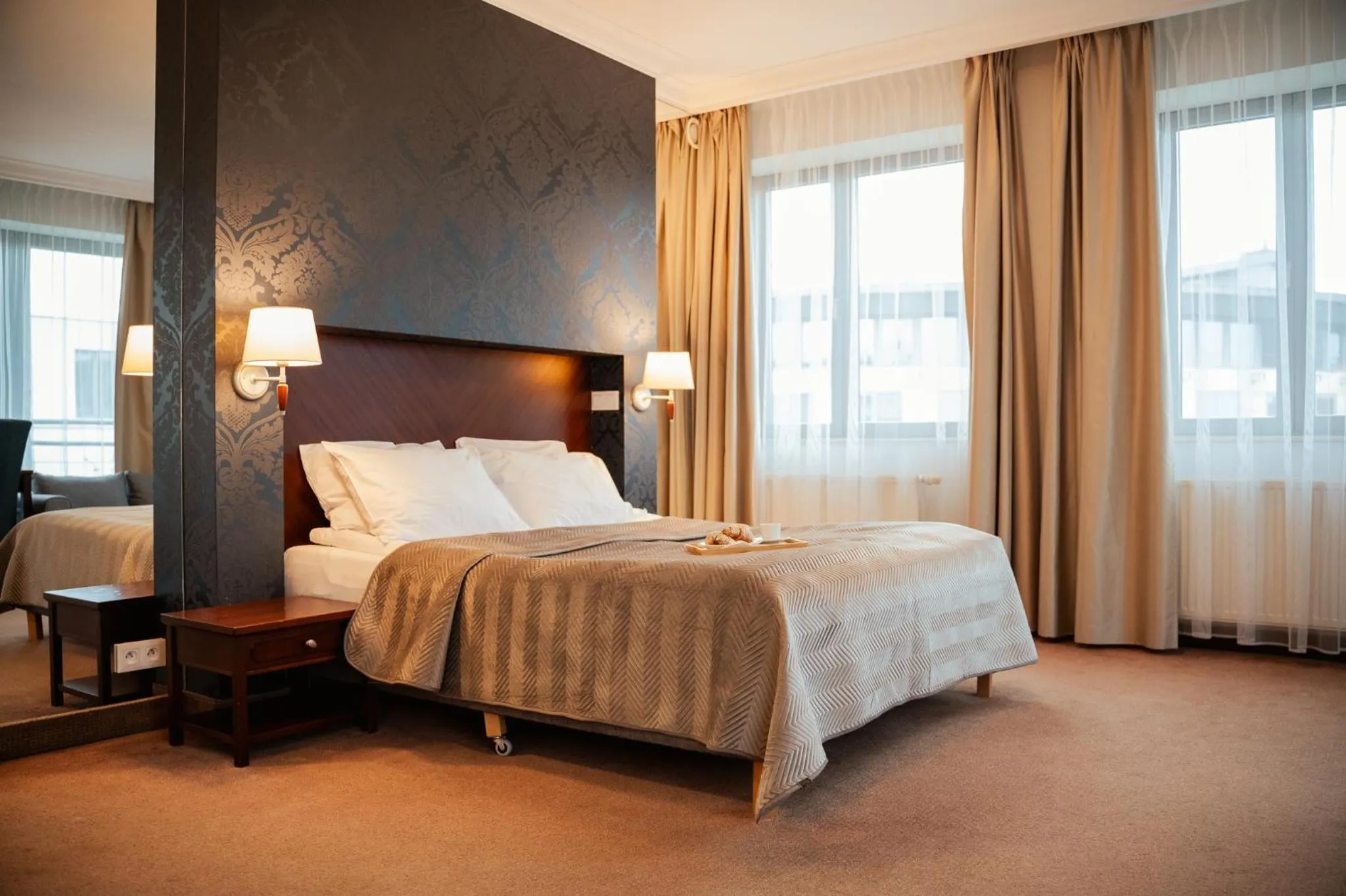 Bed in Hotel Kuracyjny Spa & Wellness