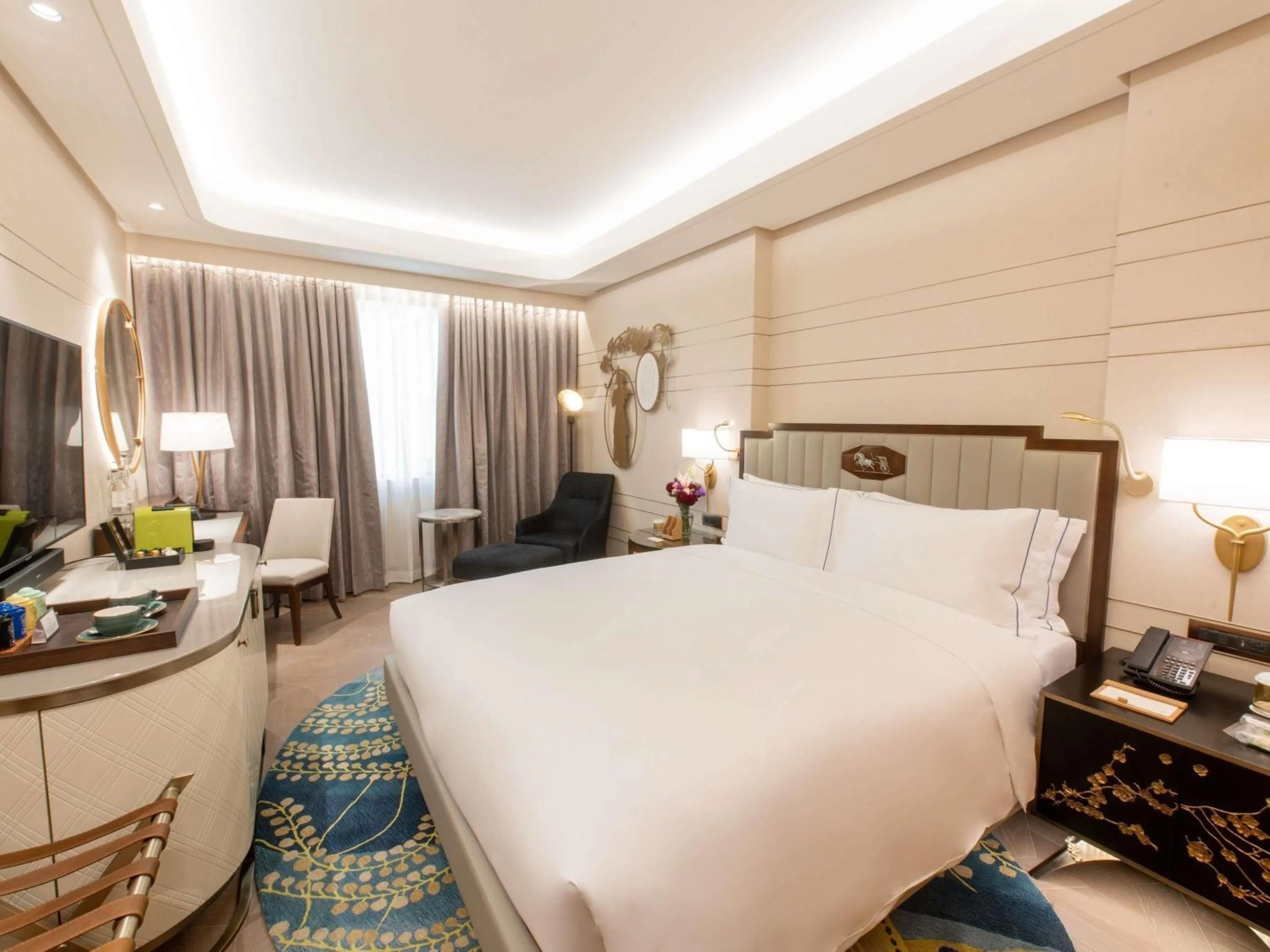 Bedroom, Bed in Admiral Hotel Manila - MGallery Collection