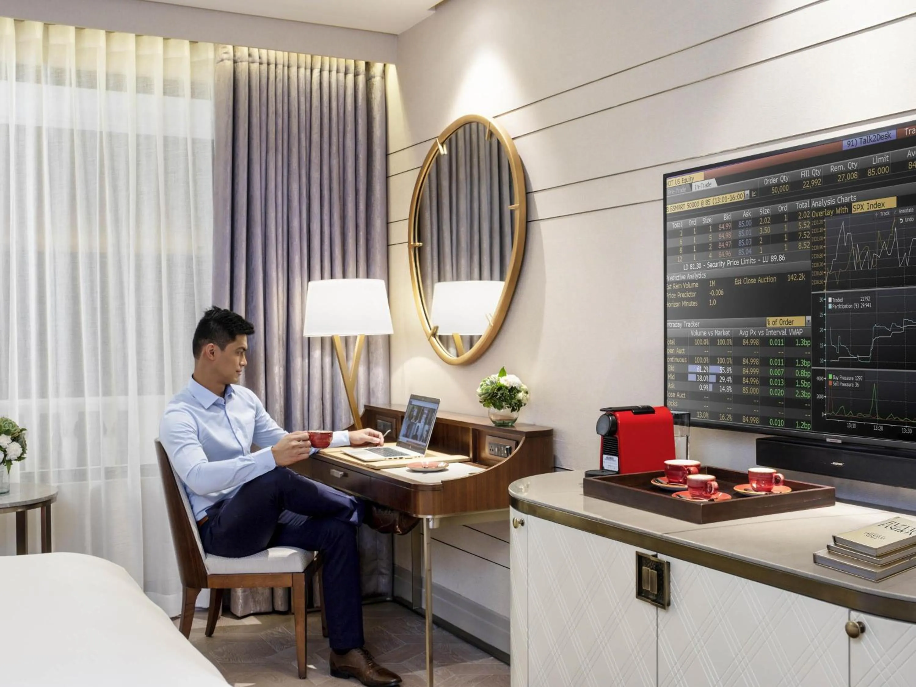 Bedroom in Admiral Hotel Manila - MGallery Collection