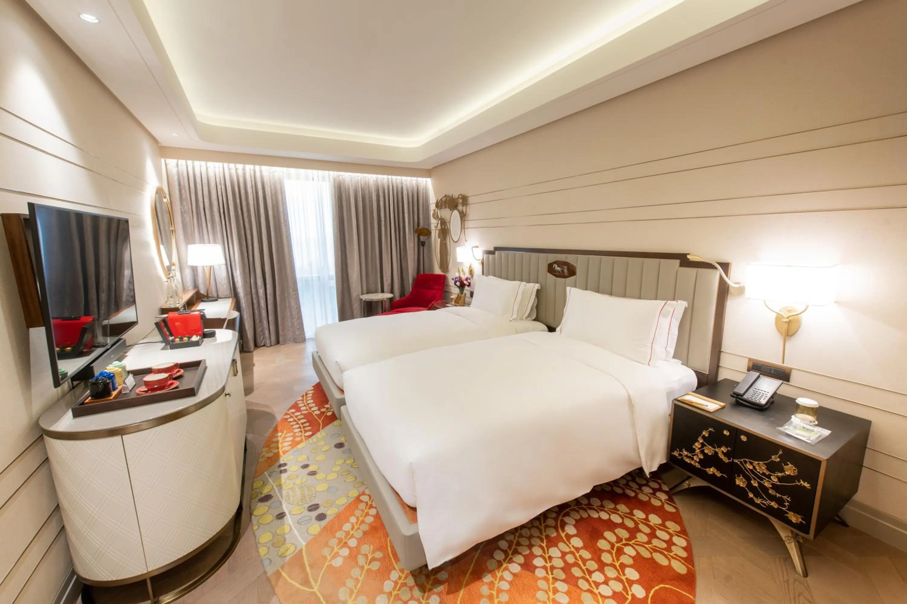 Bed in Admiral Hotel Manila - MGallery Collection