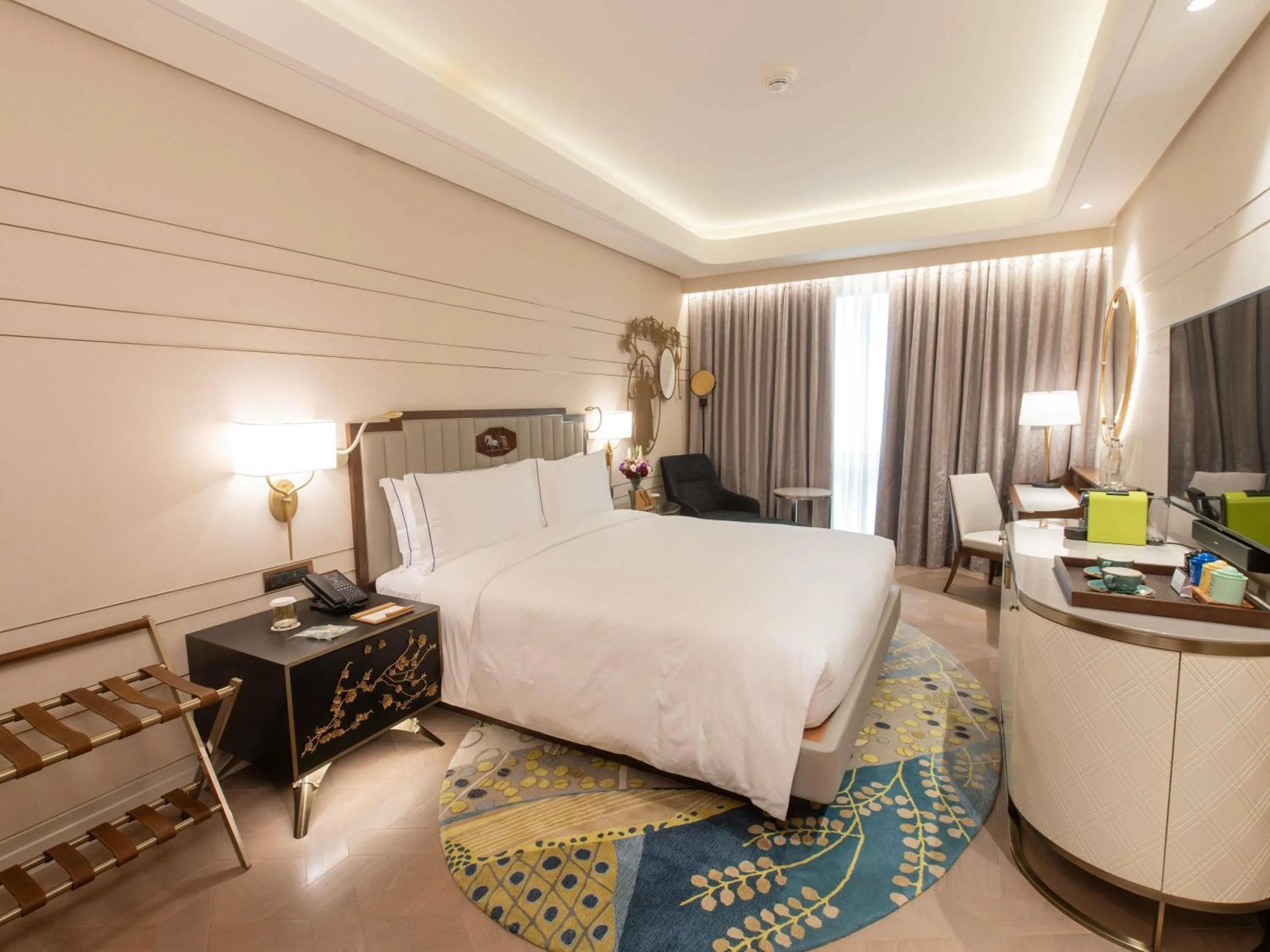 Bedroom, Bed in Admiral Hotel Manila - MGallery Collection