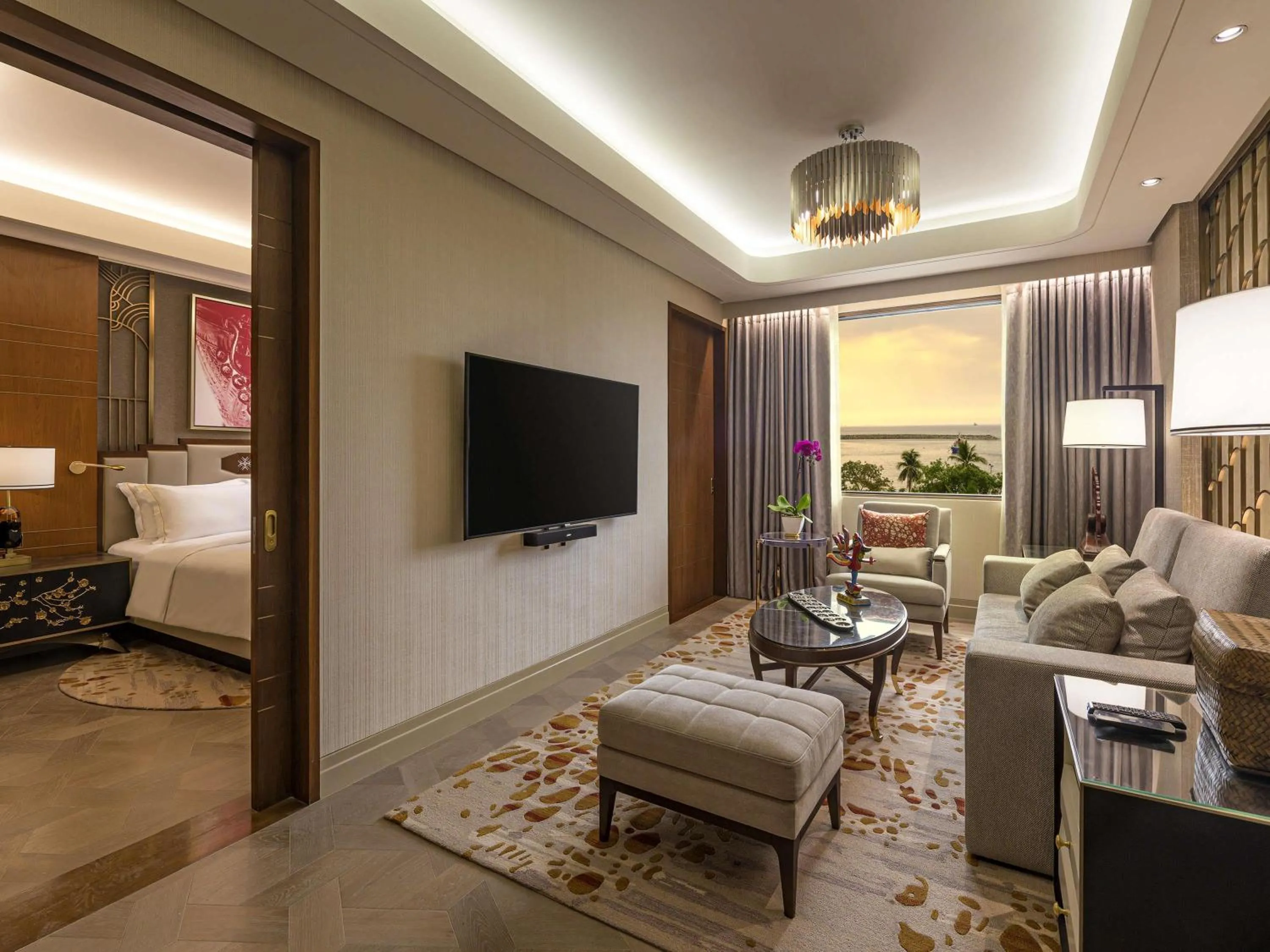 Bedroom, Bed in Admiral Hotel Manila - MGallery Collection
