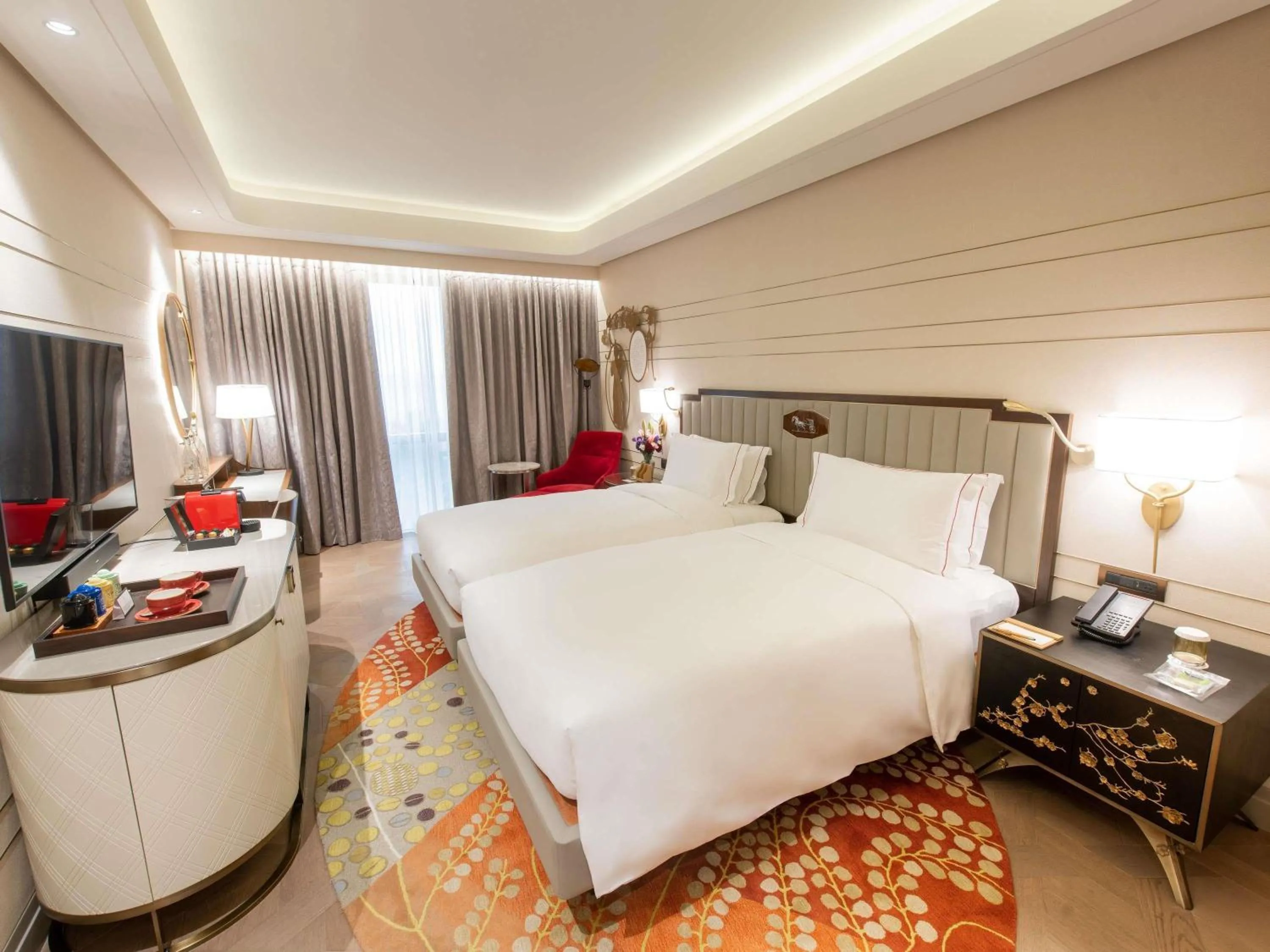 Bedroom, Bed in Admiral Hotel Manila - MGallery Collection