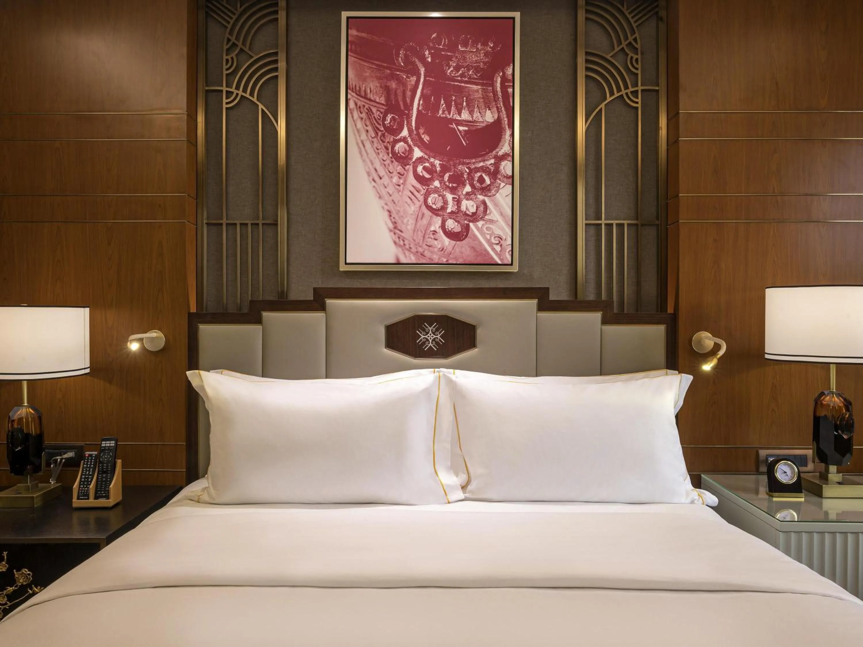 Bedroom, Bed in Admiral Hotel Manila - MGallery Collection