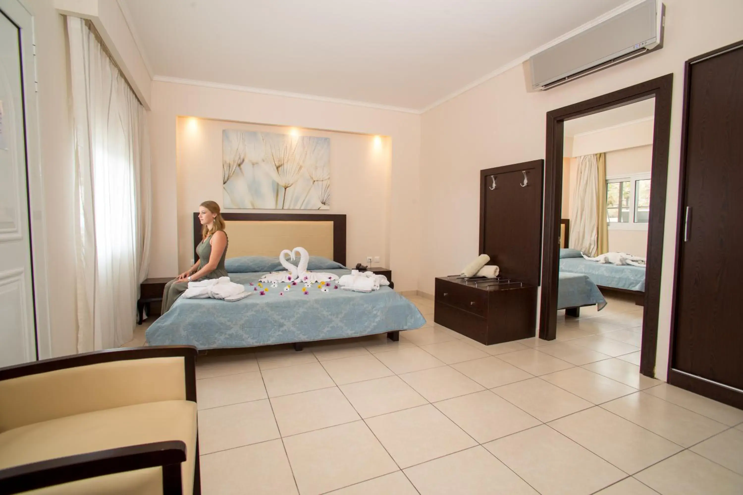 Family Room in Aegean View Aqua Resort Family Room in Aegean View Aqua Resort