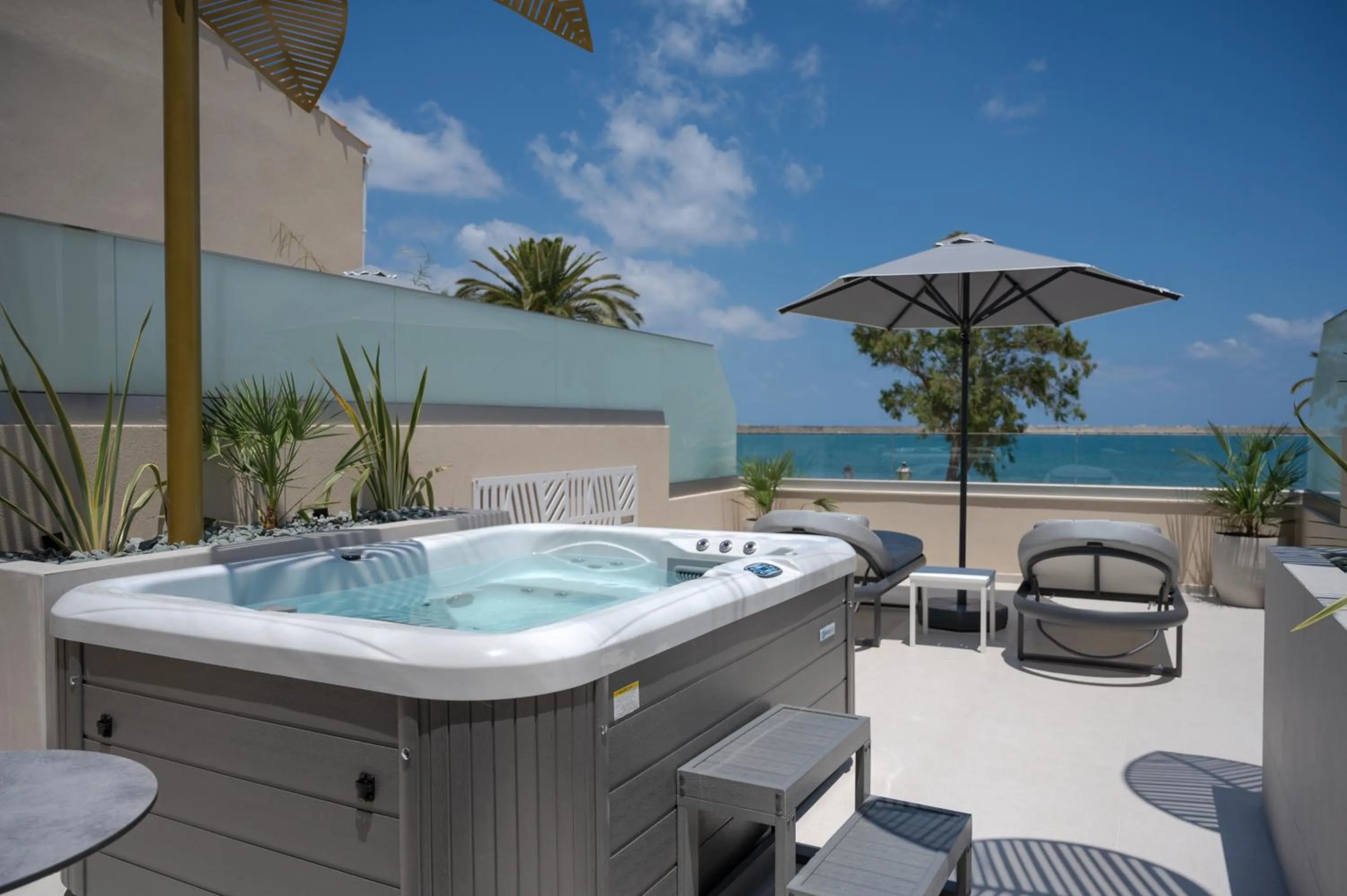 Patio in Omma Suites