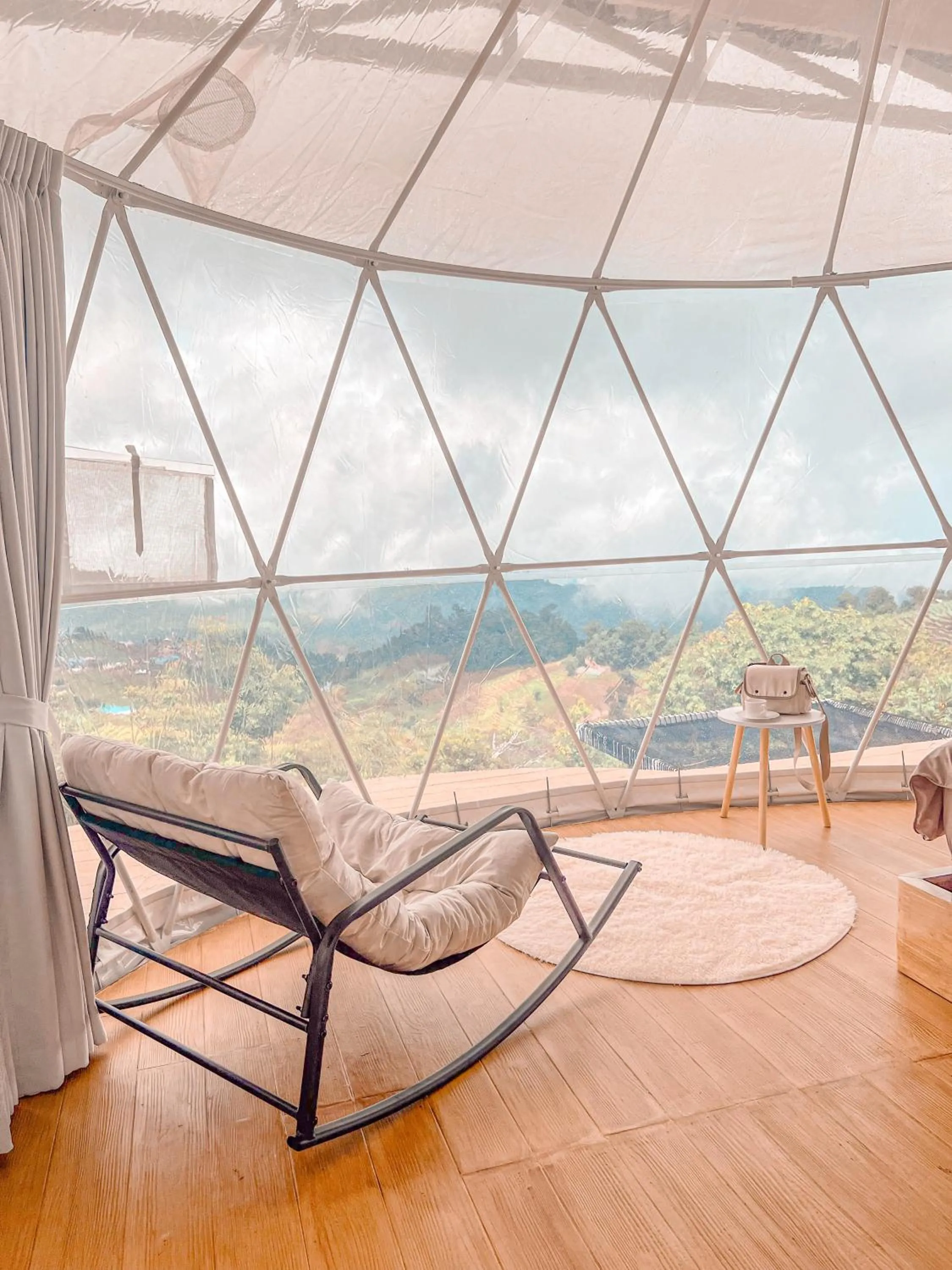 Patio in ม่อนชาพาเพลิน ม่อนแจ่ม Monchapaplearn Monjam