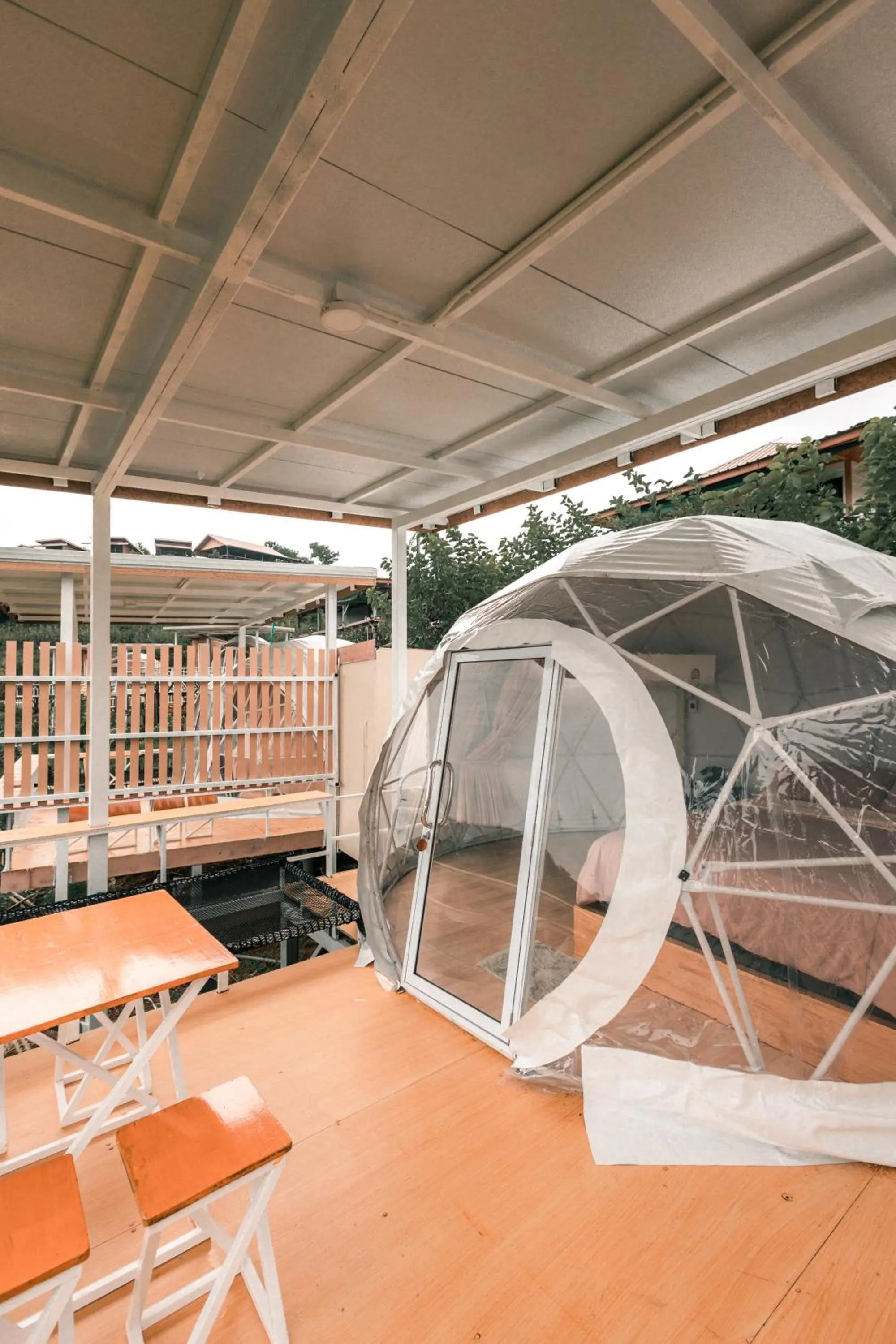 Patio in ม่อนชาพาเพลิน ม่อนแจ่ม Monchapaplearn Monjam