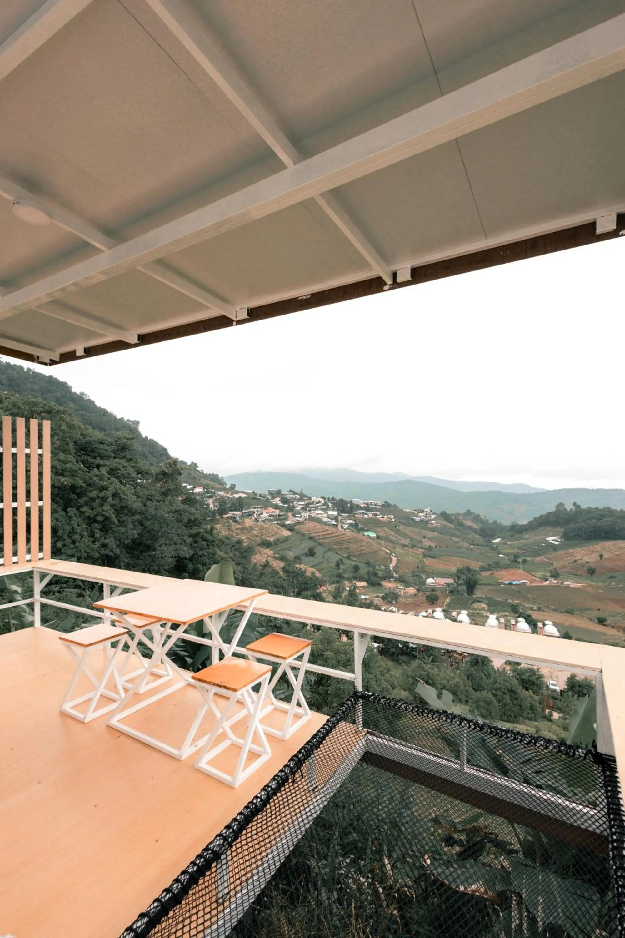 Patio in ม่อนชาพาเพลิน ม่อนแจ่ม Monchapaplearn Monjam