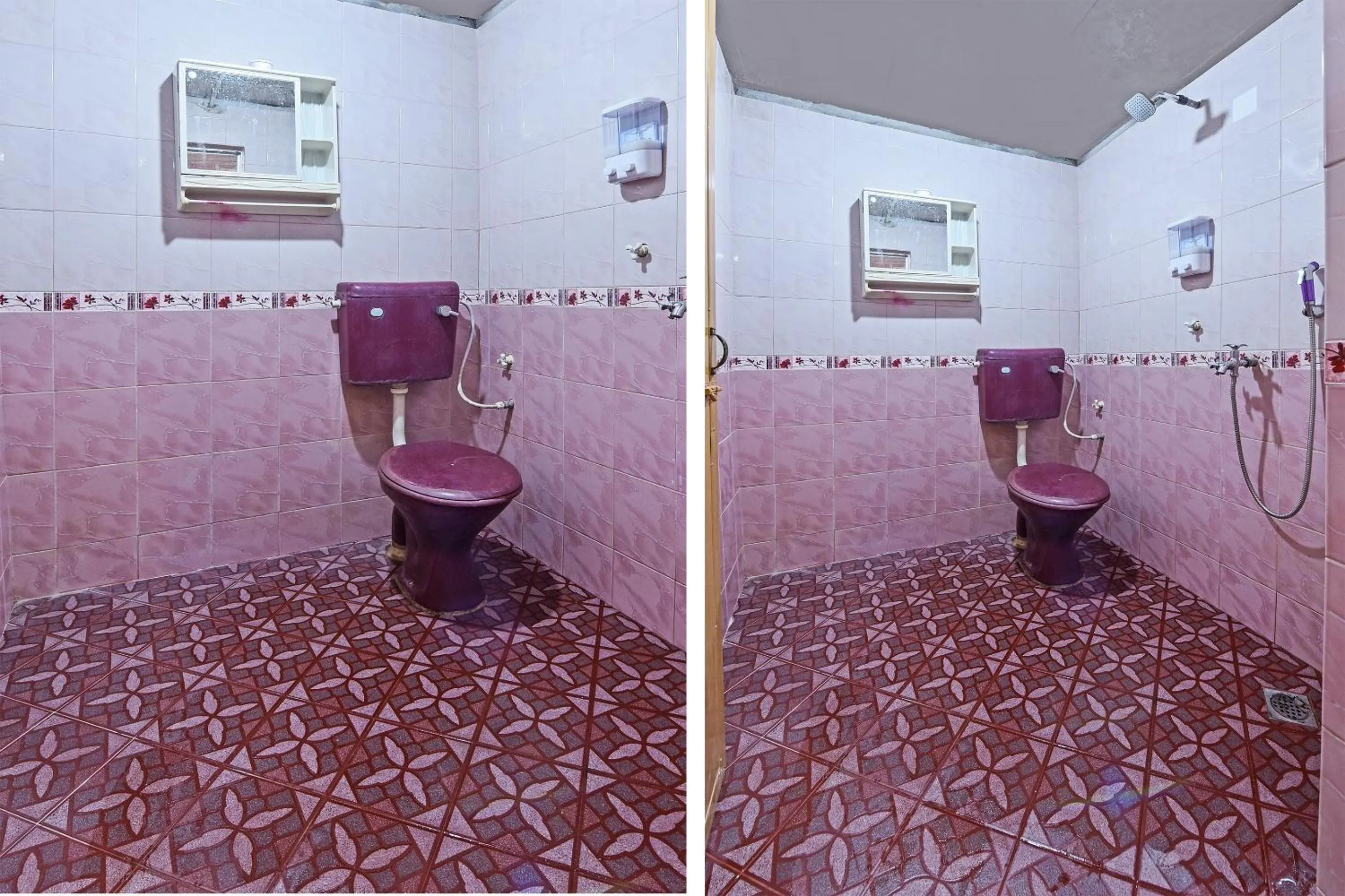 Bathroom in Hotel O Zn Mix Homestay & Roomstay