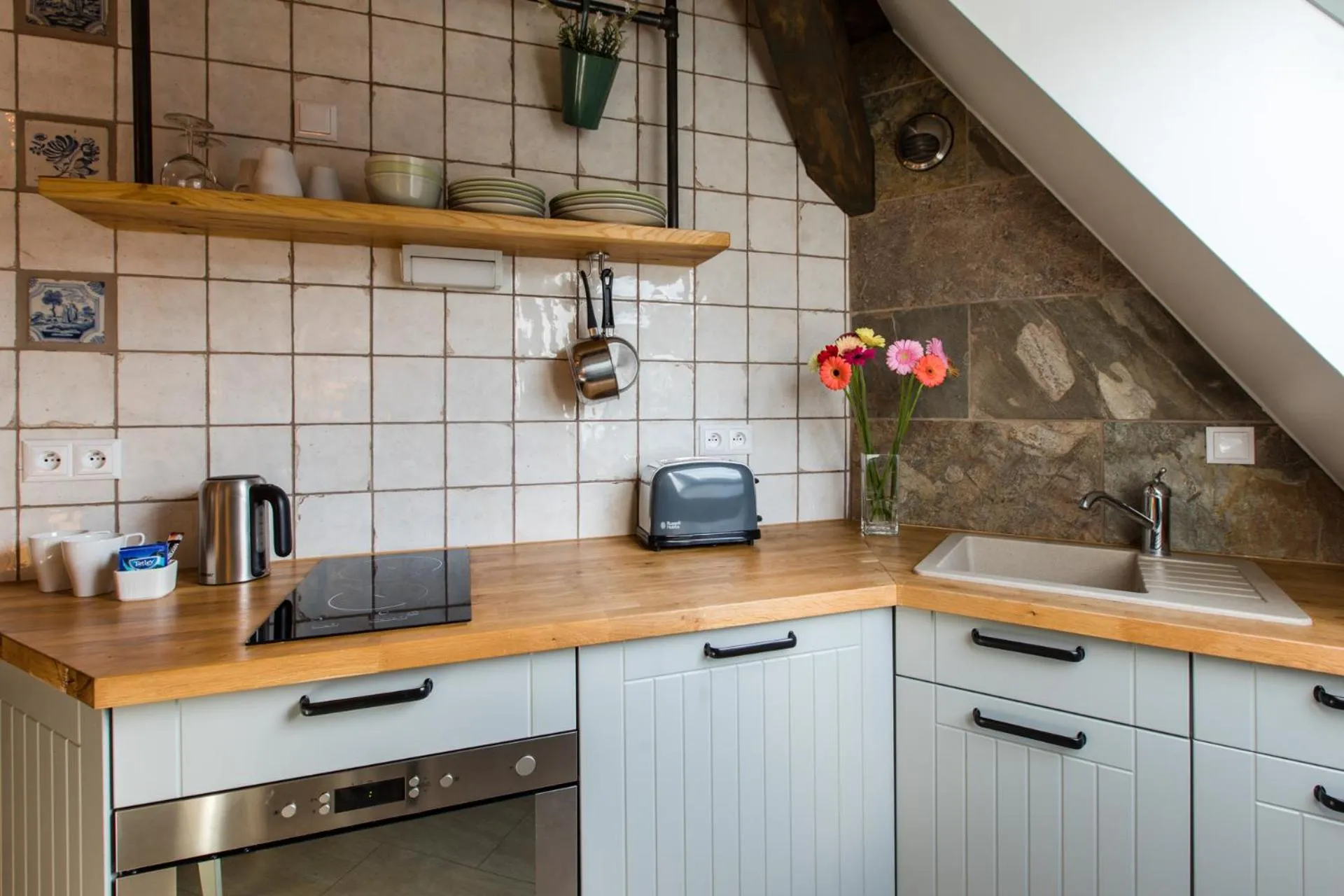 Kitchen or kitchenette in Oliwa Park Residence