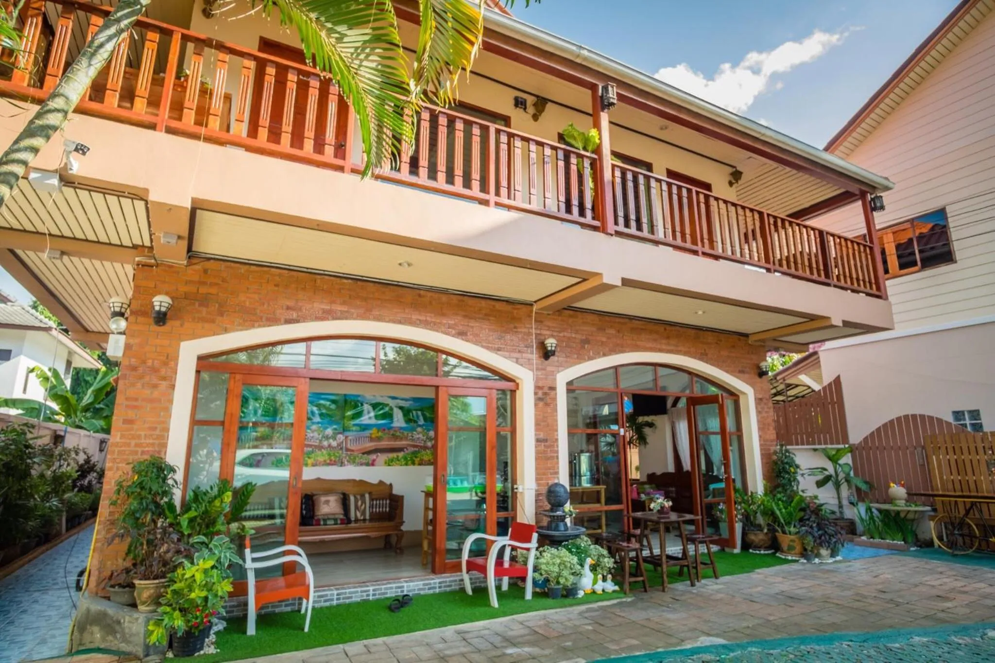 Property building in Happy in Pai