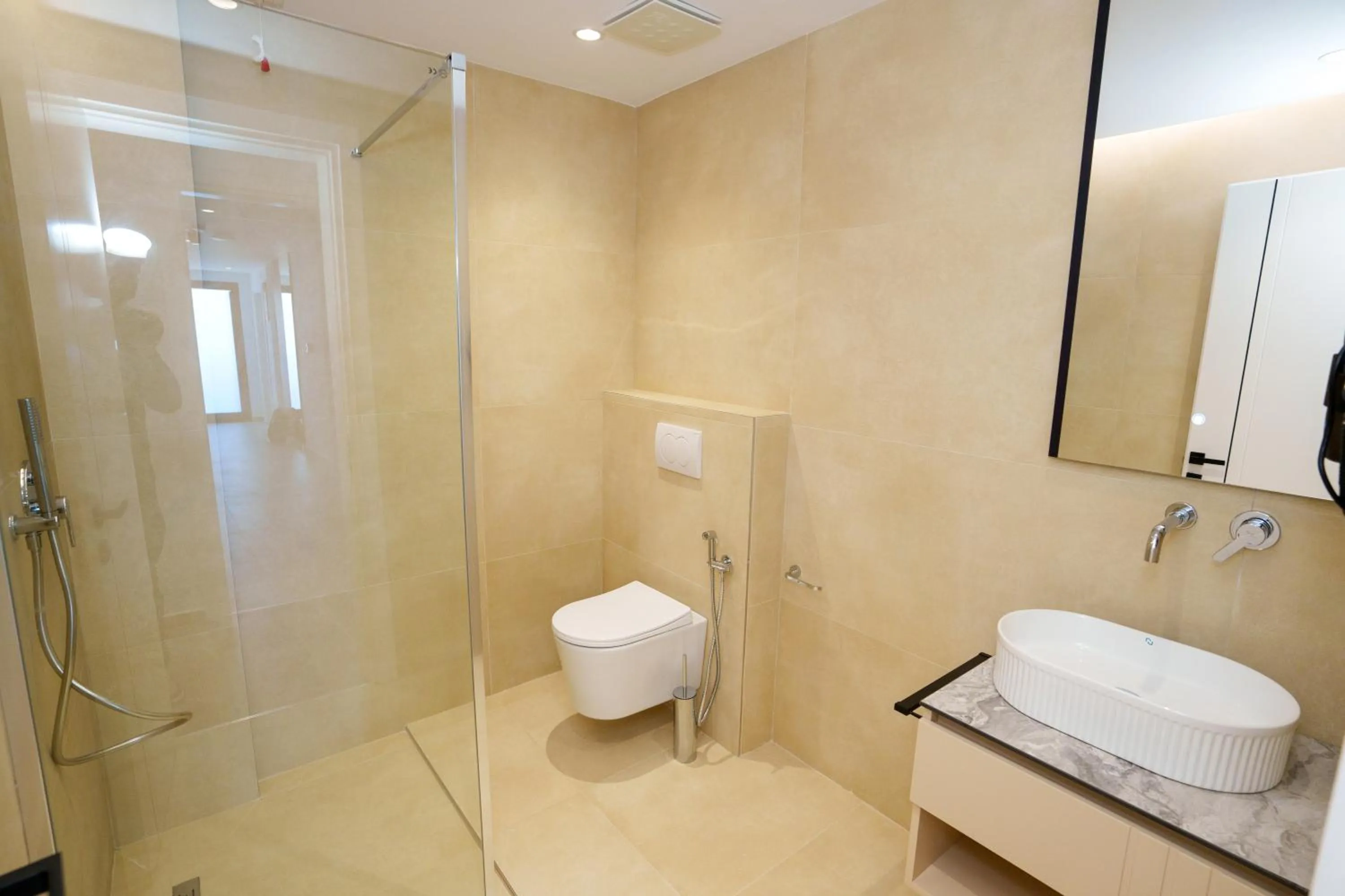 Shower in Belmond Hotel