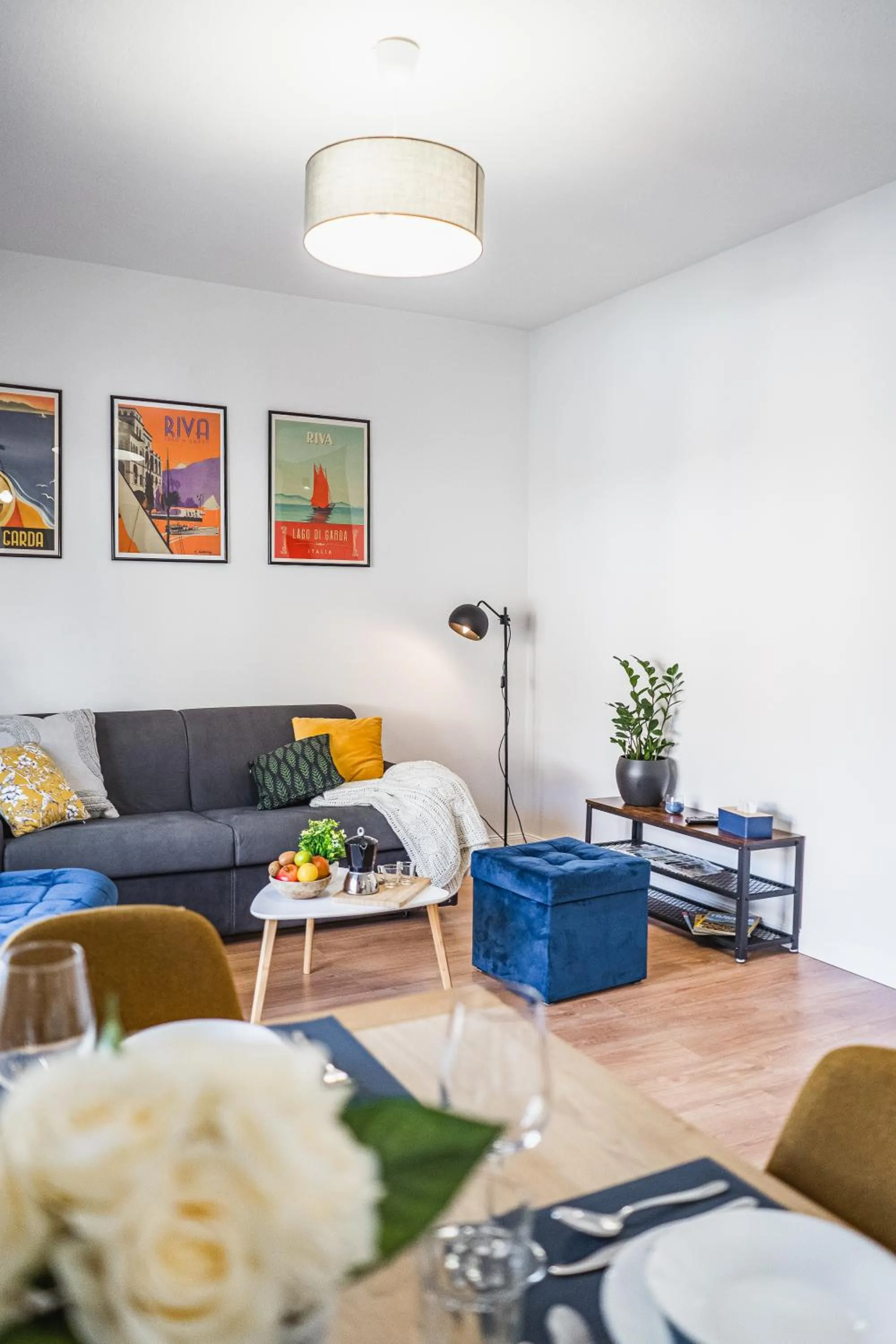 Living room in Outdooredo Garda Apartment